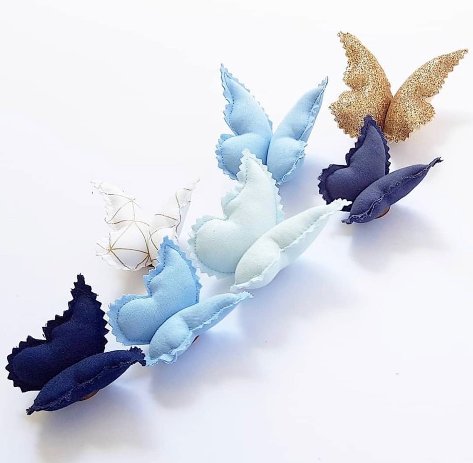 De skønneste håndlavede sommerfugle fra Little Custom Creations