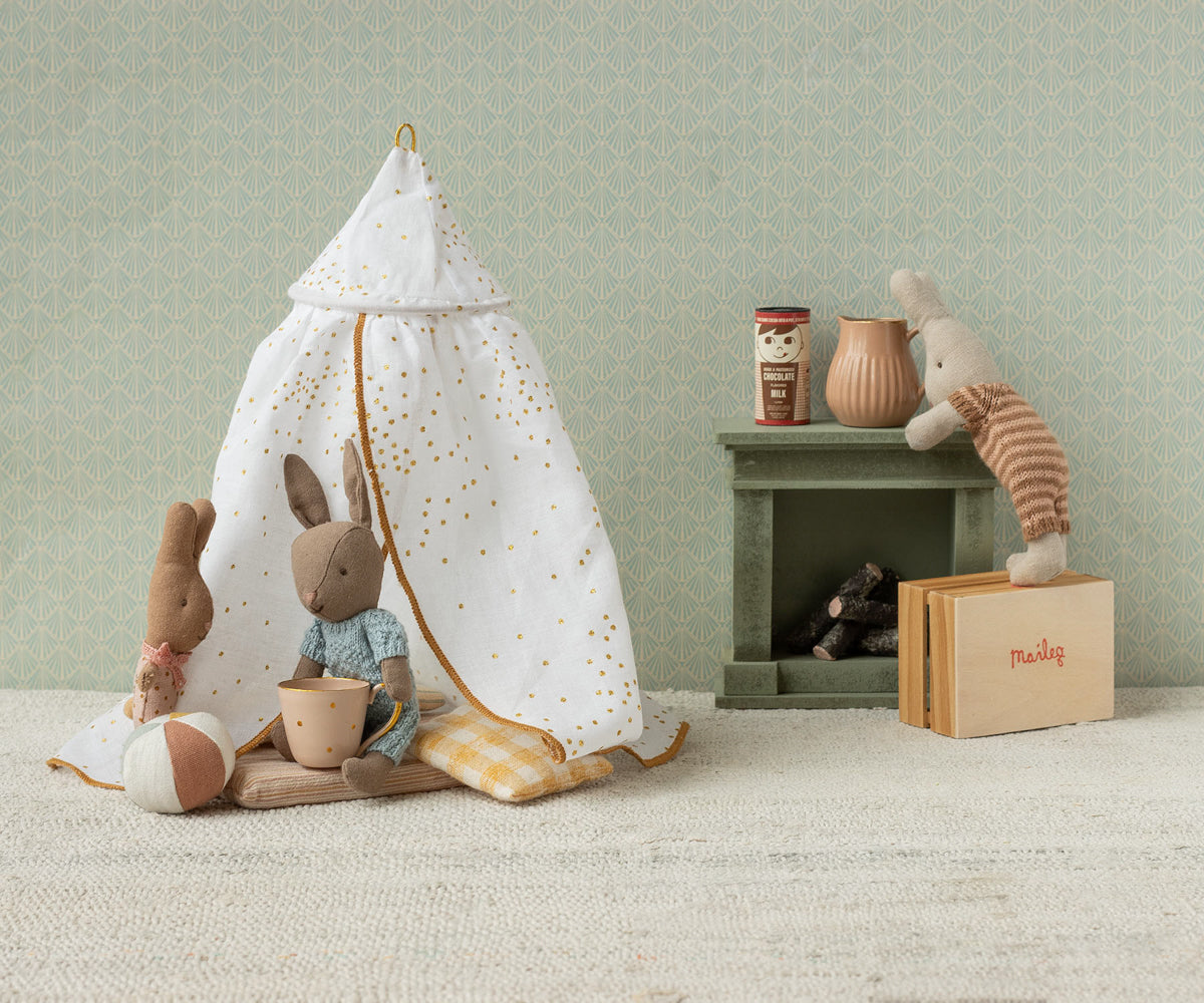 Maileg Pejs, Miniature – Støvet Grøn