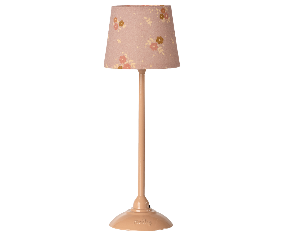 Maileg Gulvlampe, Miniature – Mørk Rosa