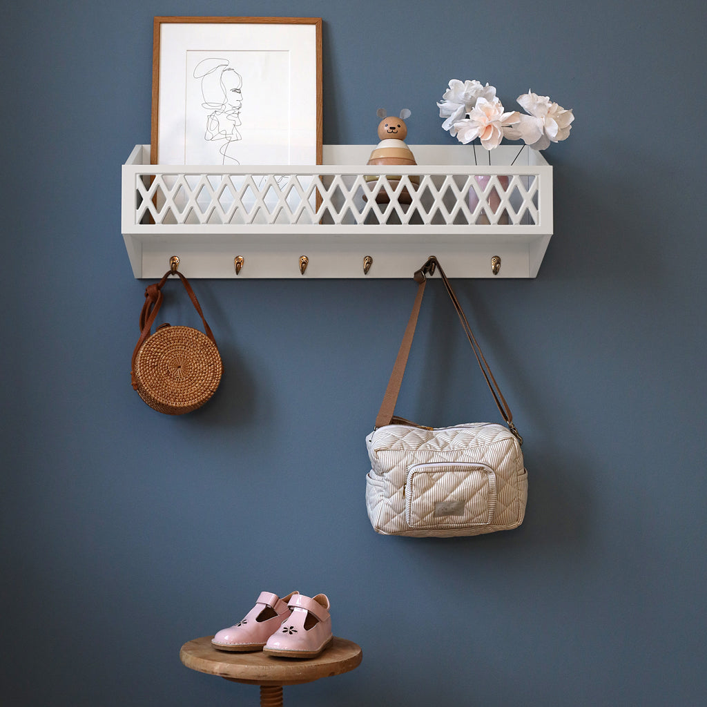 Cam Cam Copenhagen Lille Pusletaske - Camel Classic Stribes