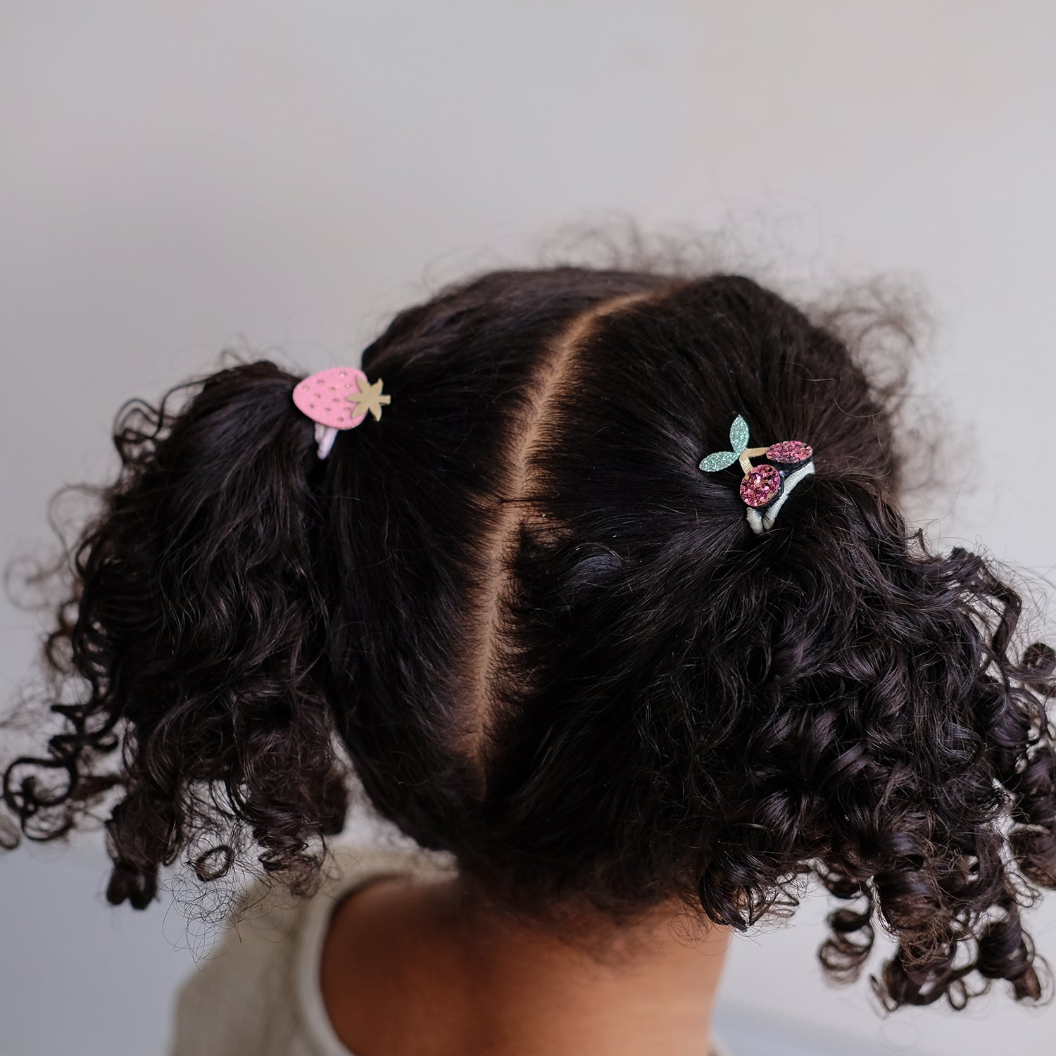 Mimi & Lula 8 hårelastikker - Mini Fruit Salad Spring on the Farm