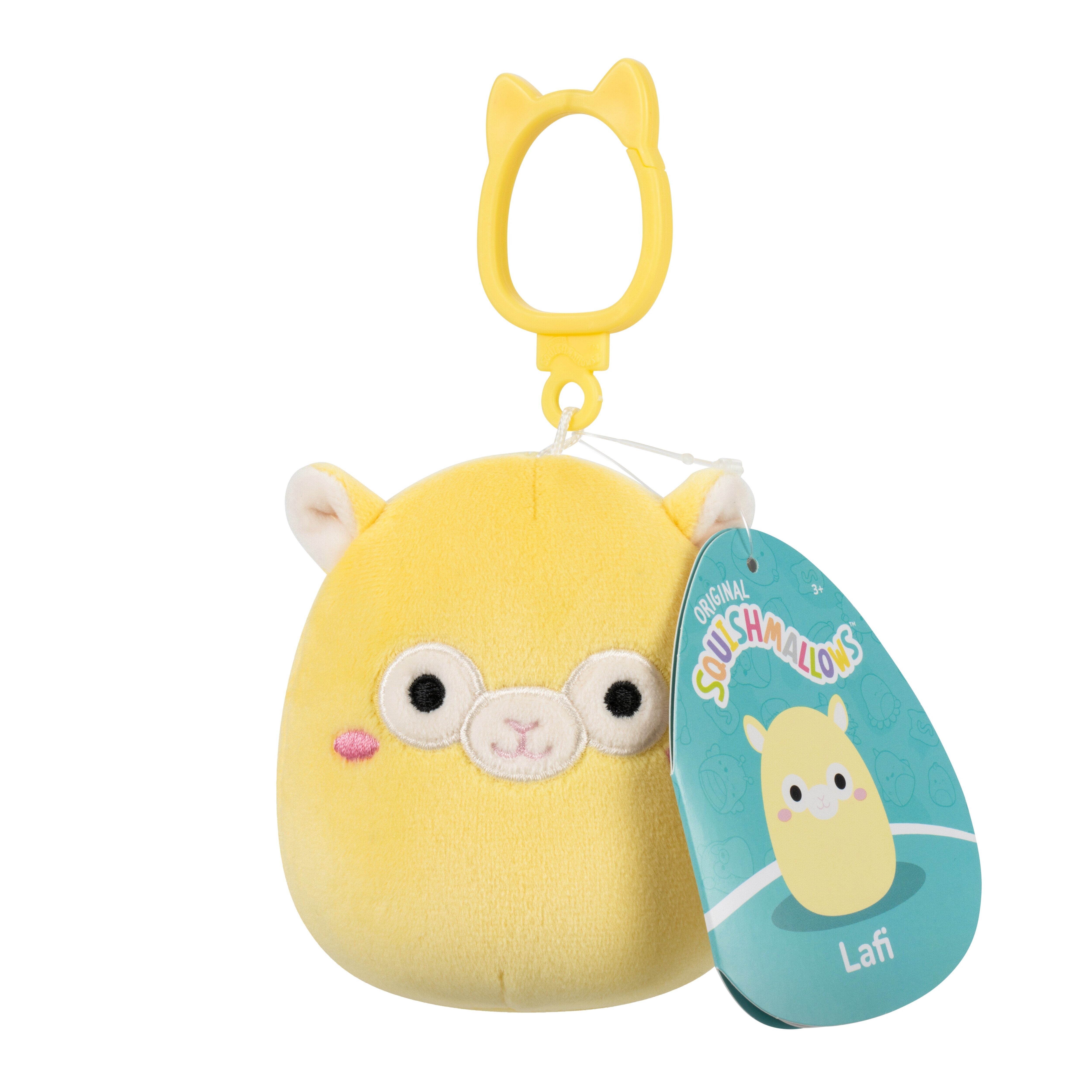 Squishmallows Bamse - 9 cm - Lafi Llama - Clip On