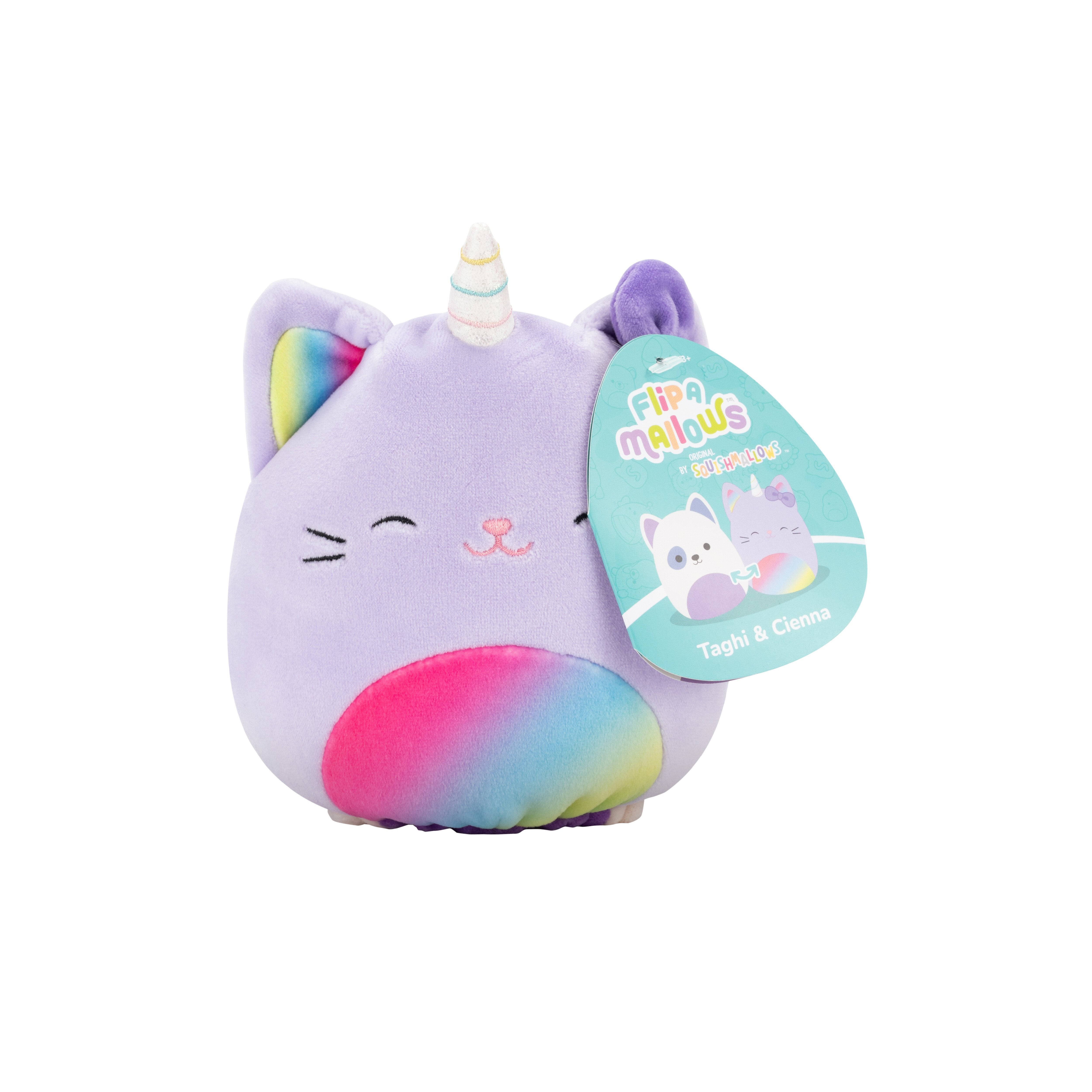 Squishmallows - Flip A Mallow Taghi and Ciennar 13 cm