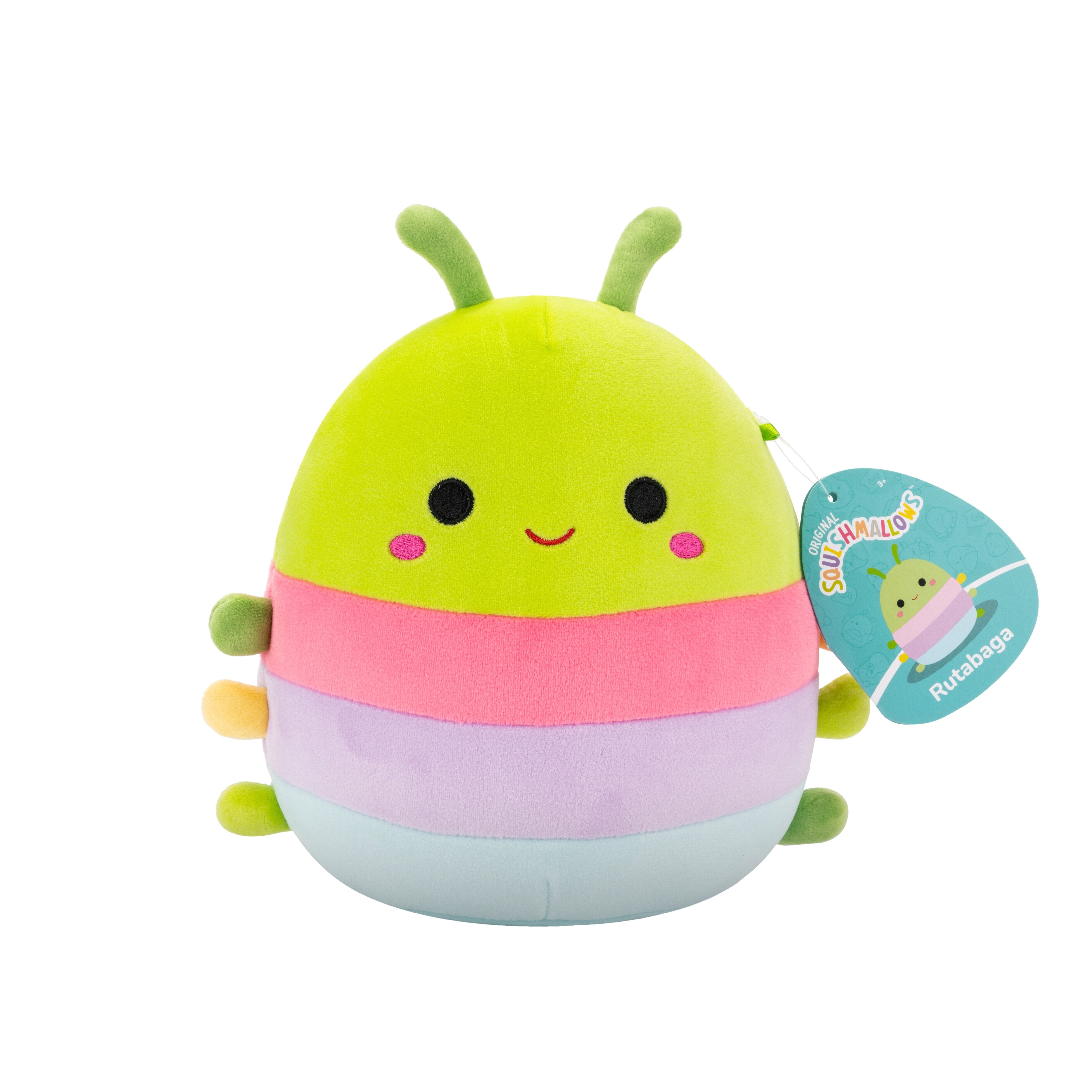 Squishmallows Bamse - 19 cm - Rutabaga Caterpillar
