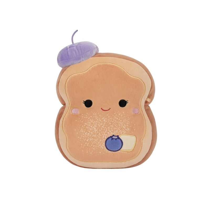 Squishmallows Jai French Toast – Blød Plysbamse, 19 cm