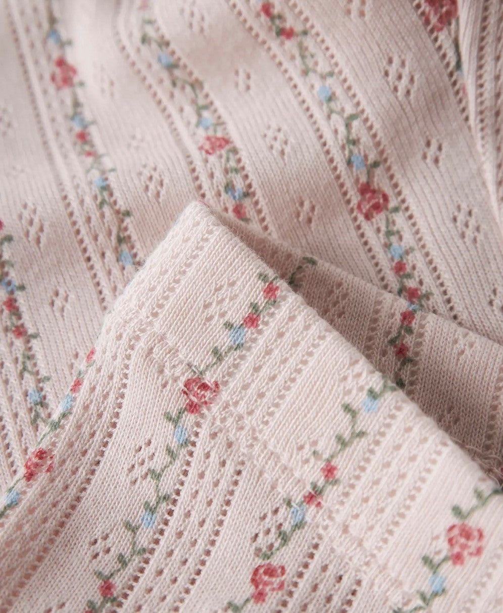 Lil Atelier Rachello - Ria Slim Leggings - Morganite/Flower