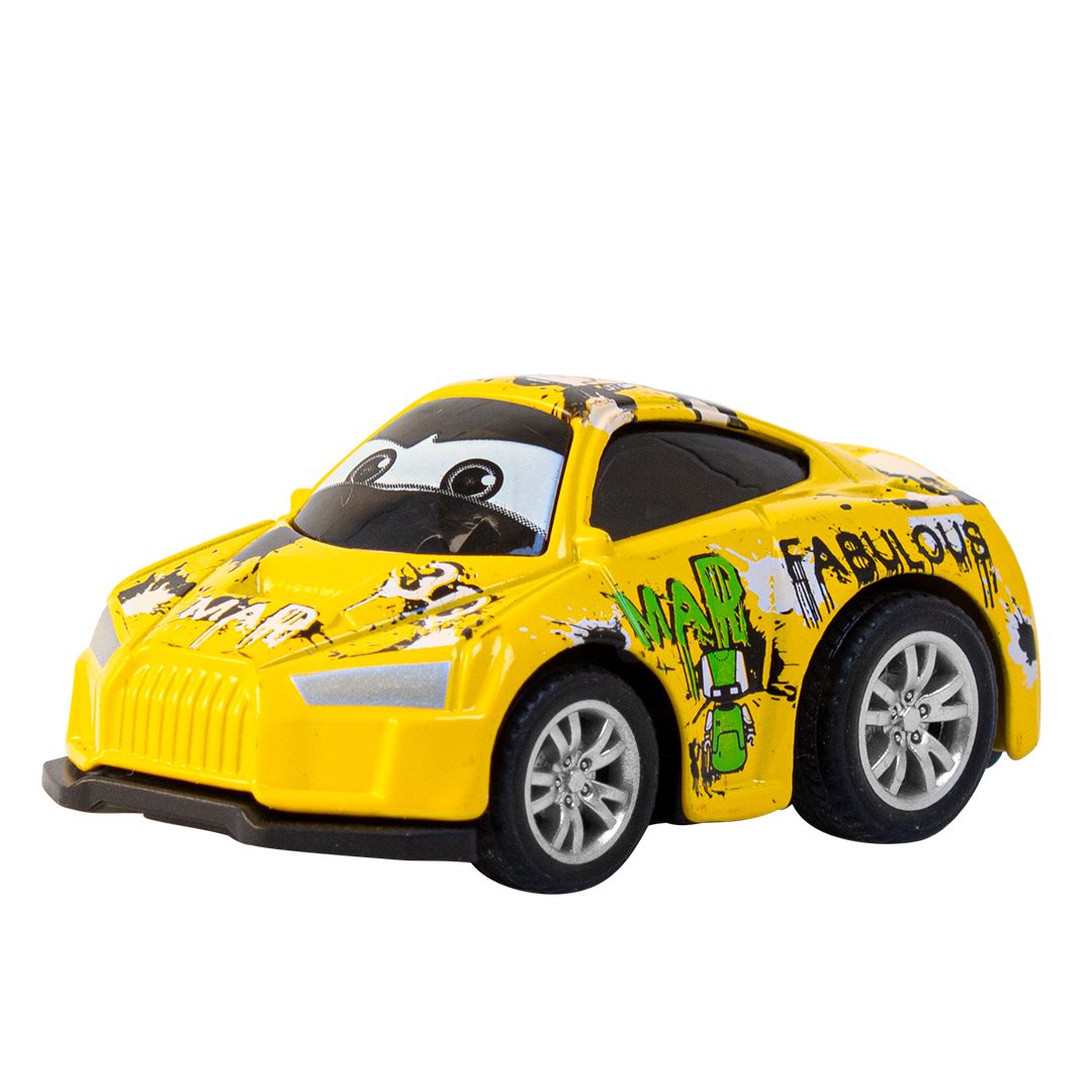 Magni Bil med dobbelt pull-back - 6 farver