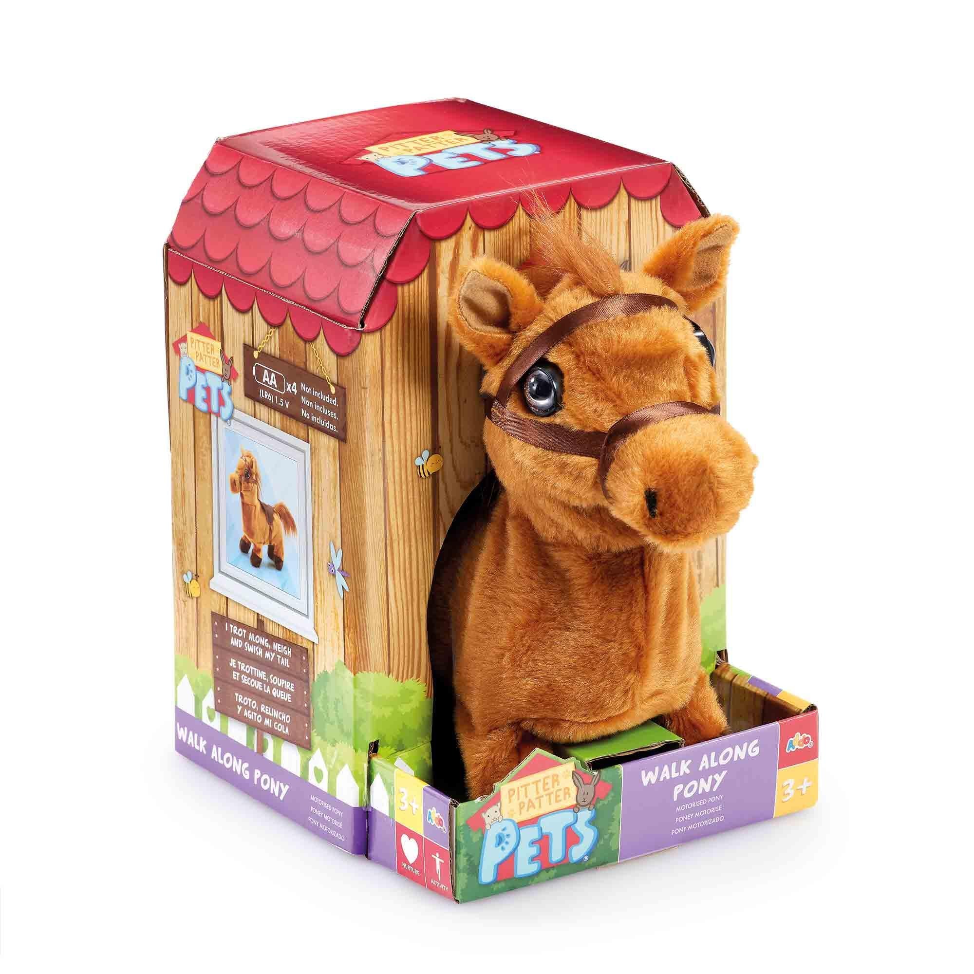 Happy Pets Gående Plys Pony