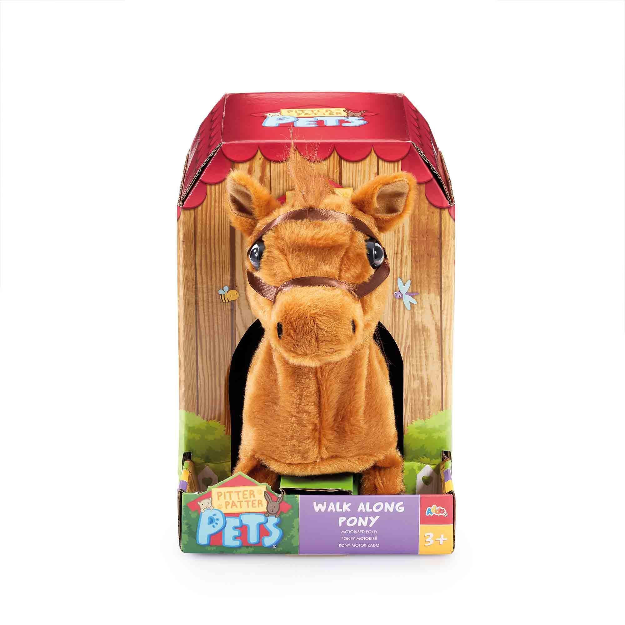 Happy Pets Gående Plys Pony