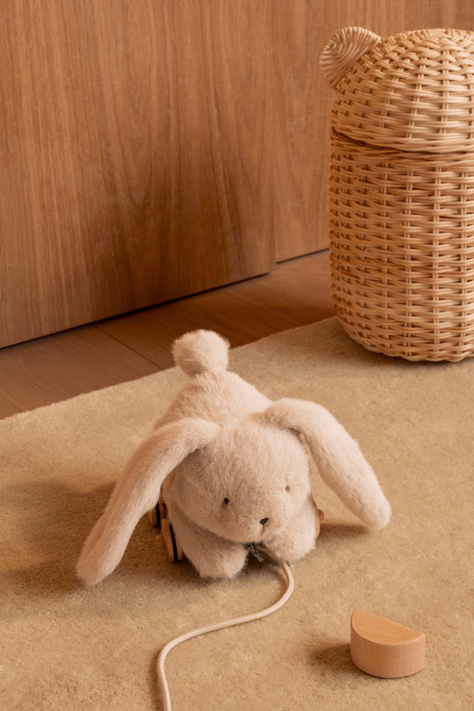 Liewood Pera Rabbit Pull Along Toy - Mist