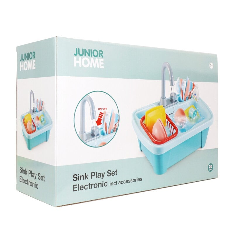 Junior Home – Elektronisk Køkkenvask Med Rindende Vand