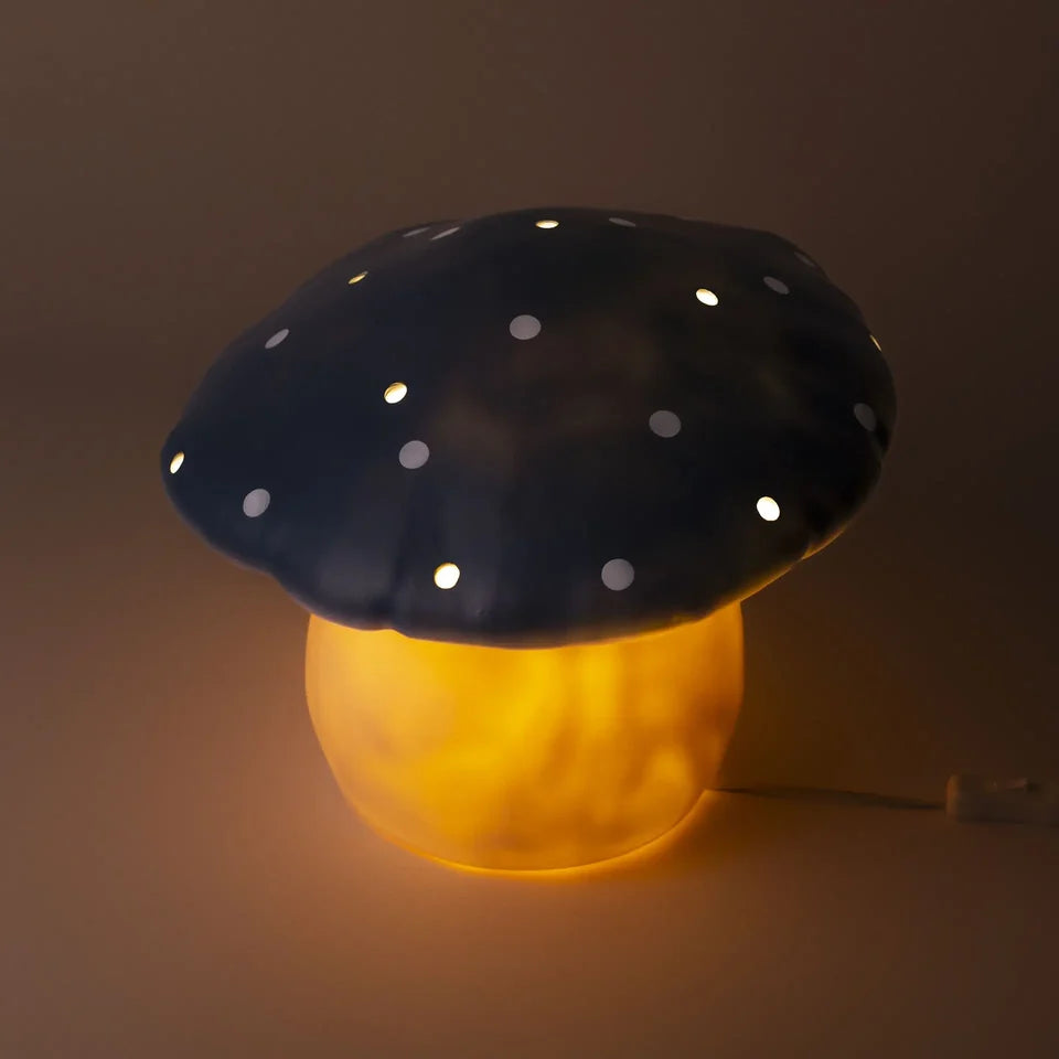 Heico Lamper - Mellem Svampelampe - Blå