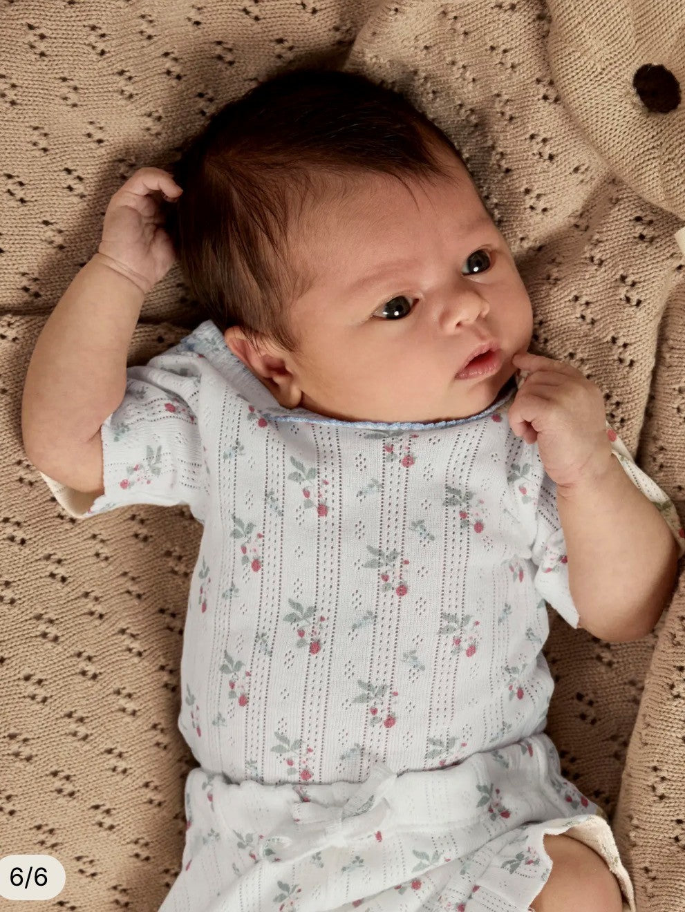 Lil Atelier Rachello - Duna SS Slim Body - Coconut Milk/Strawberry
