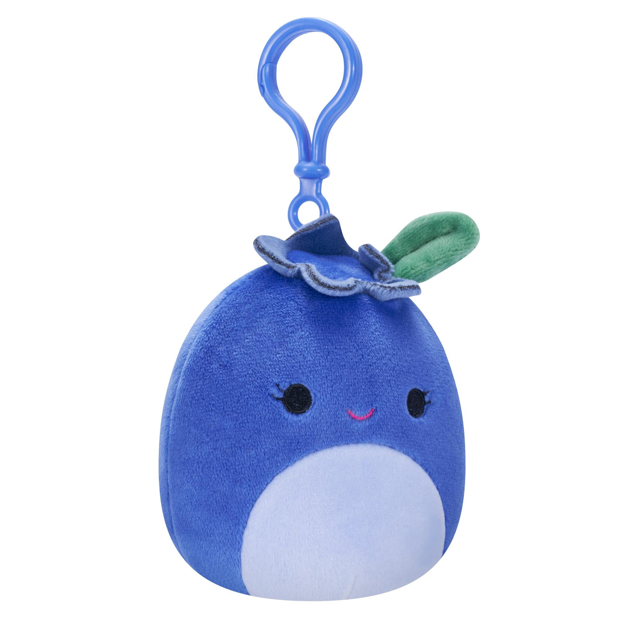 Squishmallows - Clip On Bluby the Blueberry 9 cm