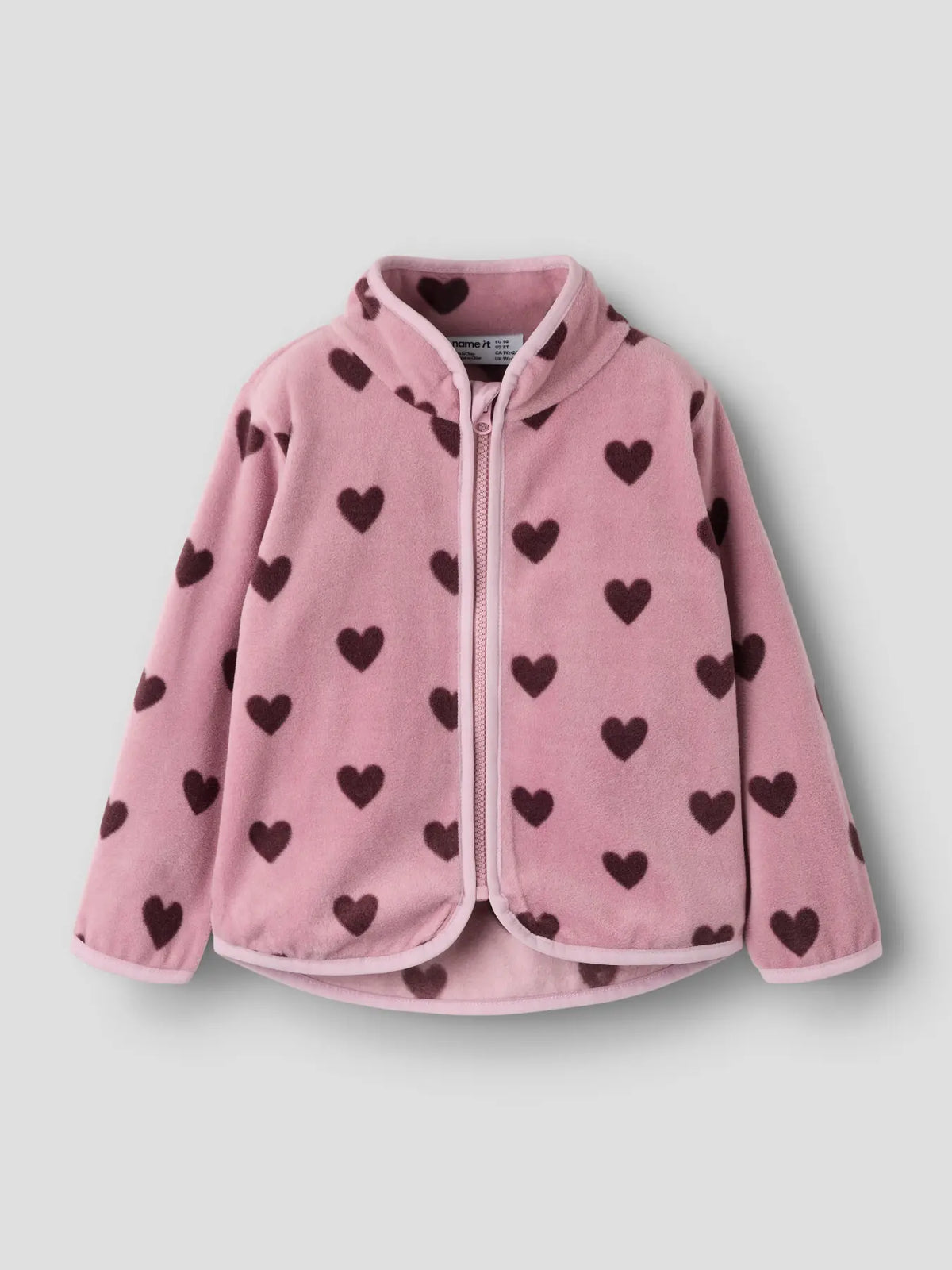 Name It Olajas - Fleece Jacket - Mauve Shadows
