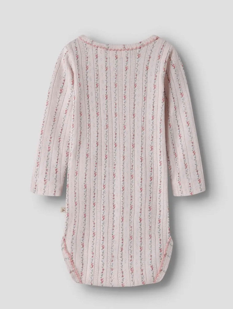 Lil Atelier Rachello - Duna LS Slim Body - Morganite/Flower
