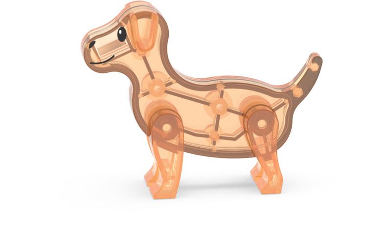 Magna-Tiles Magnetisk Legetøj - Puppy Park 27 dele