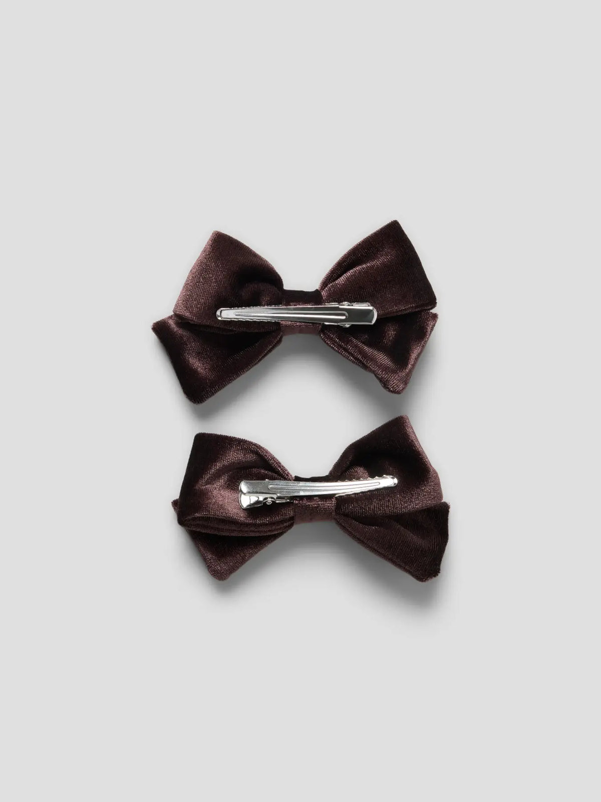 Name It Relvet - 2 pak Hairclips - Chocolate Plum