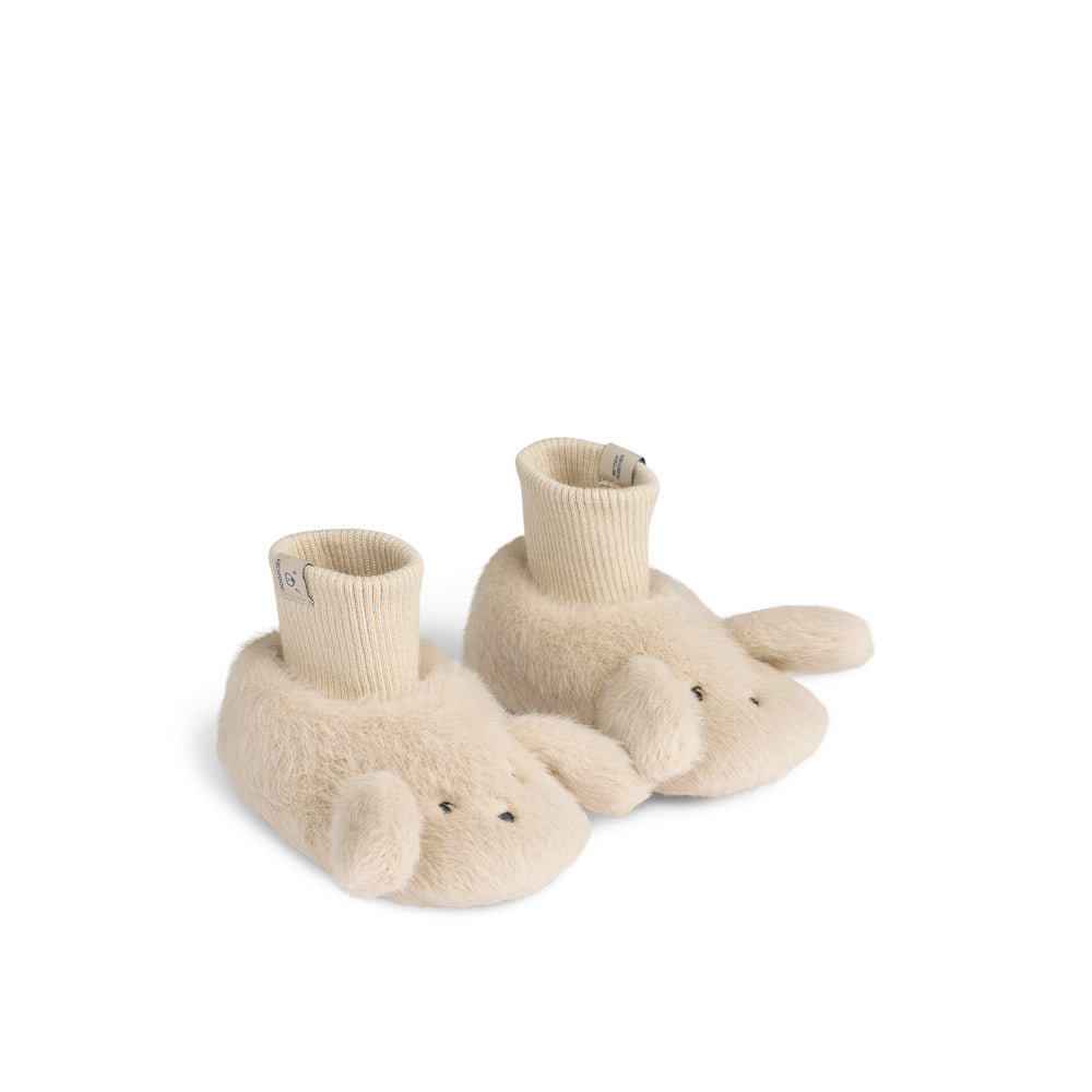 Liewood Beth Kanin Plush Slippers - Mist