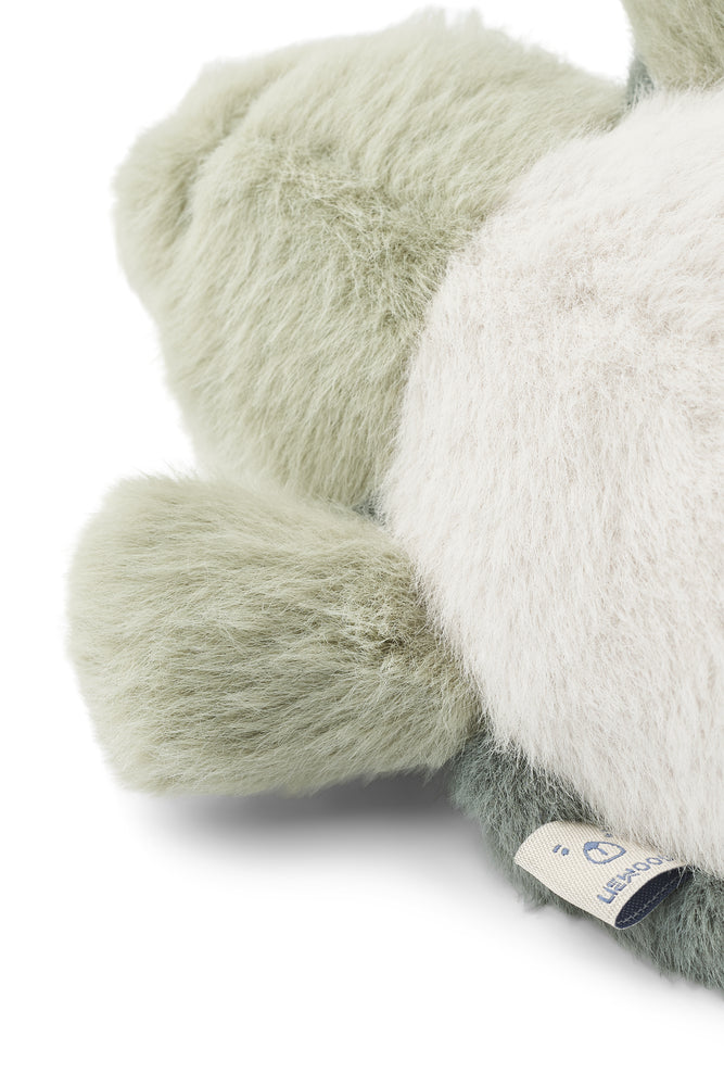 Liewood Binnie Skildpadde Bamse 16 cm - Faune green