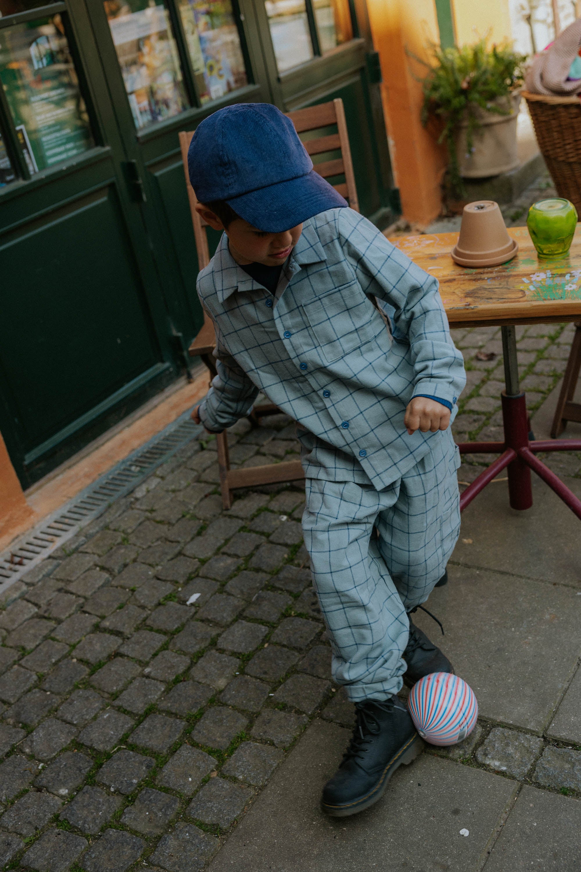 Fliink Cody Check Shirt - Slate