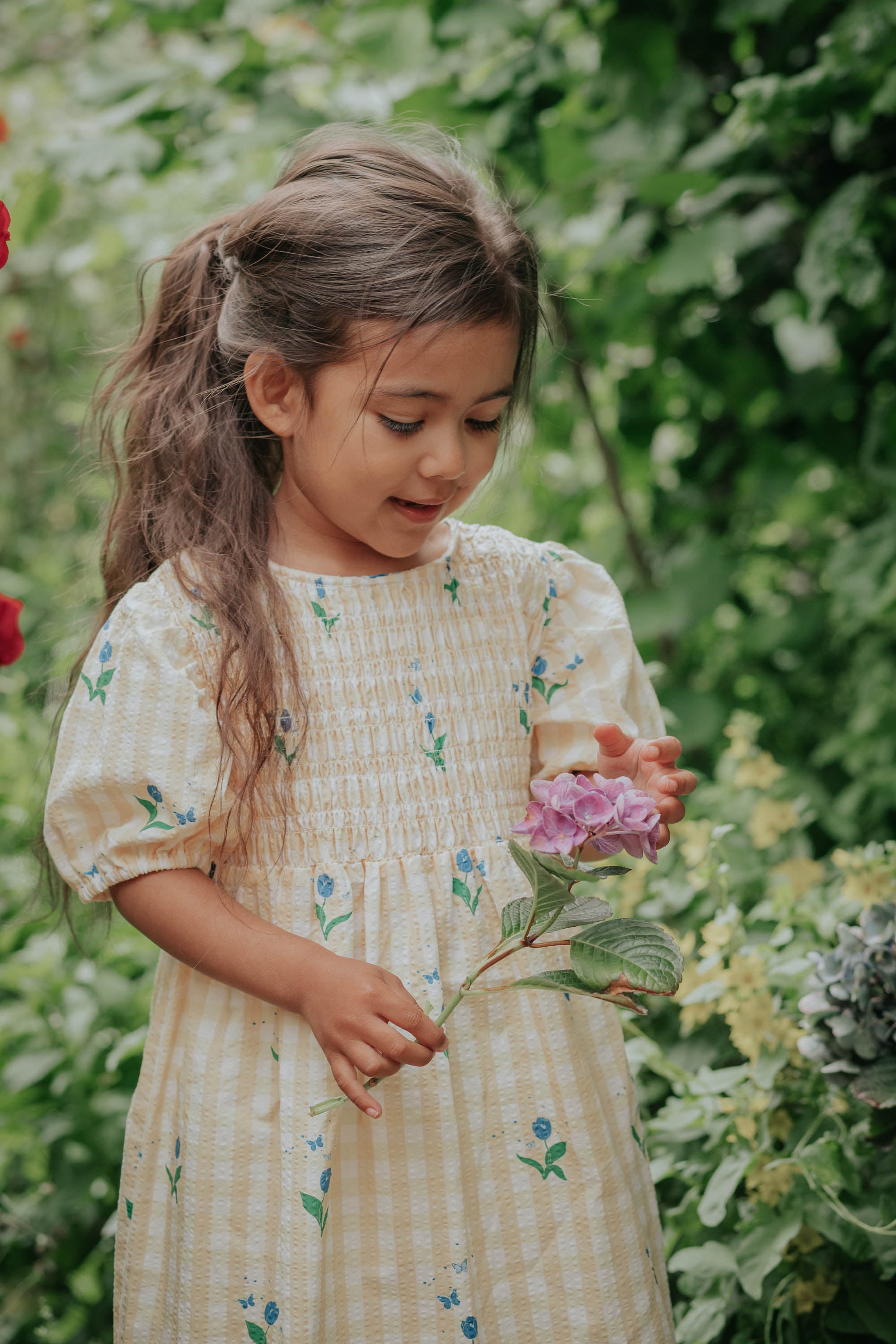 Fliink Agnes Flower Dress - Sunlight Flower