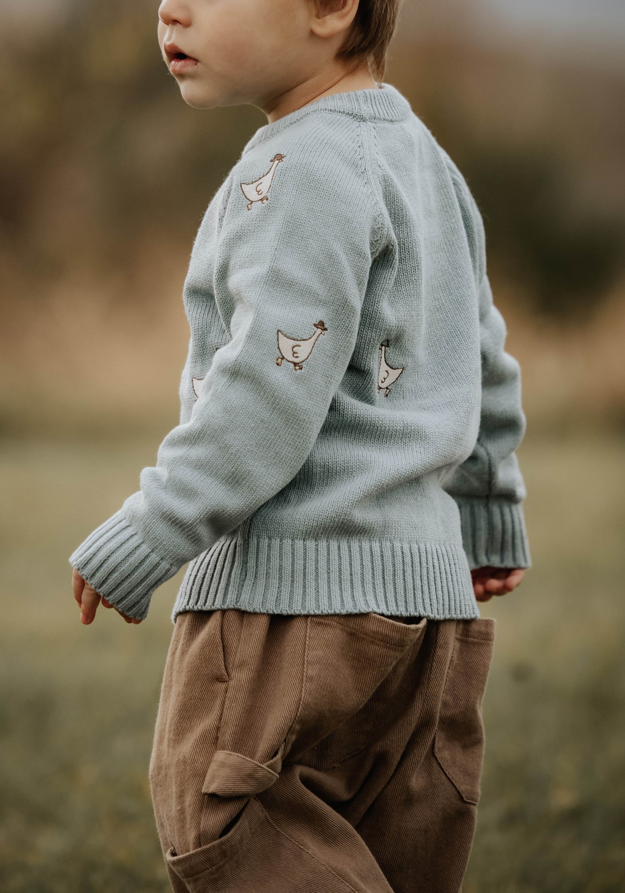 Fliink Mahdi Knit Pullover - Slate