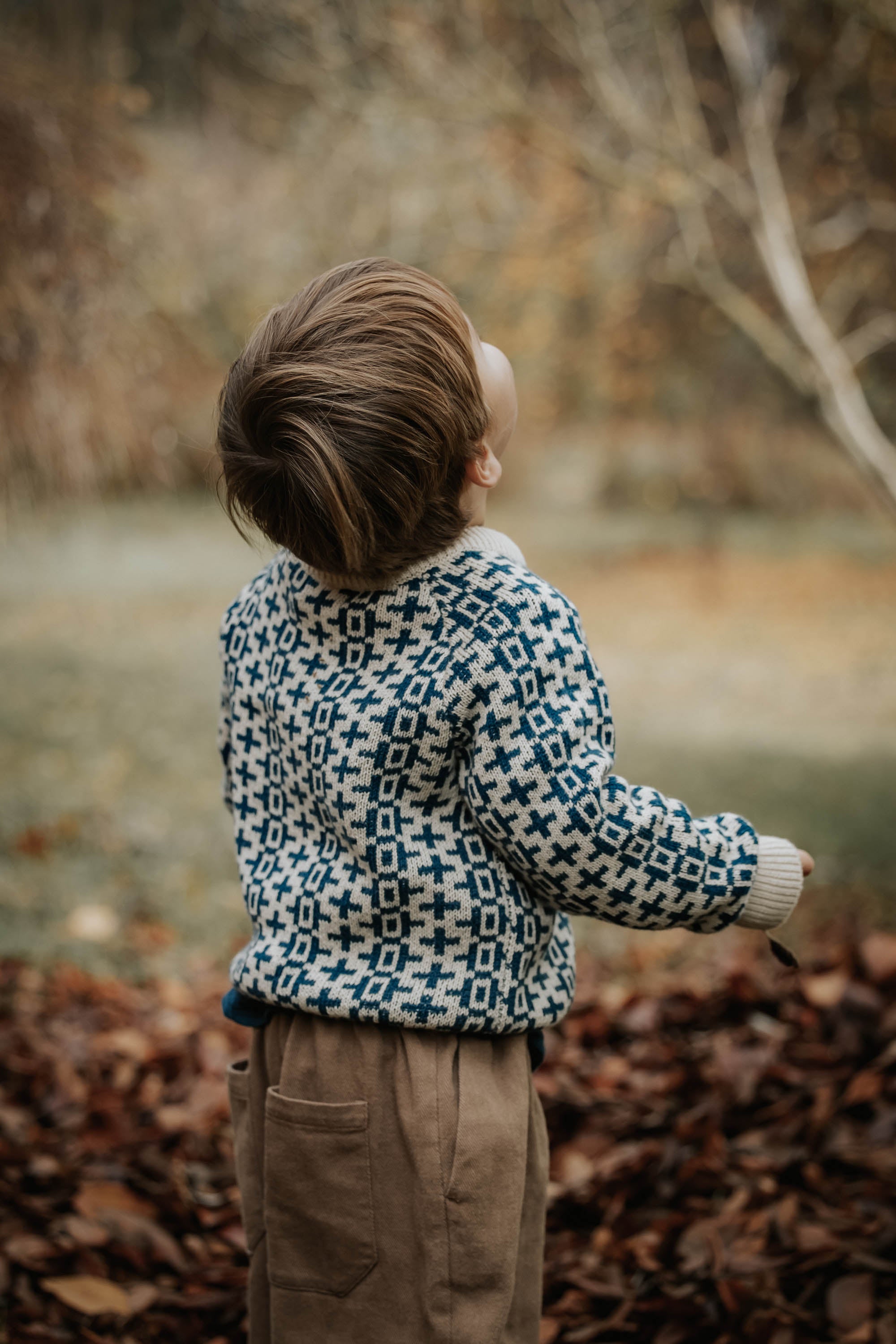 Fliink Nova Nordic Pullover - Insignia Bluse