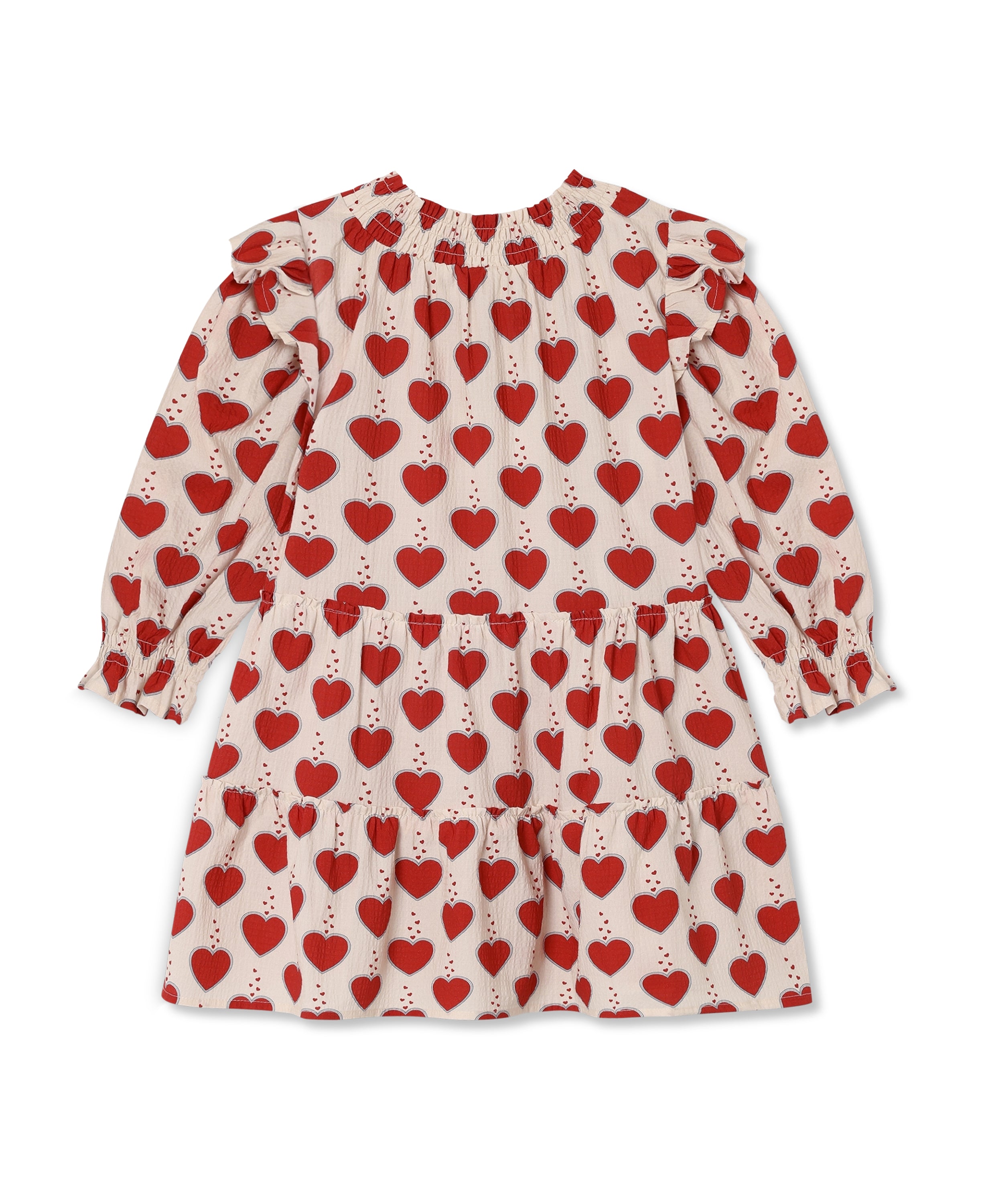 Fliink Winter Heart Dress - Sandshell