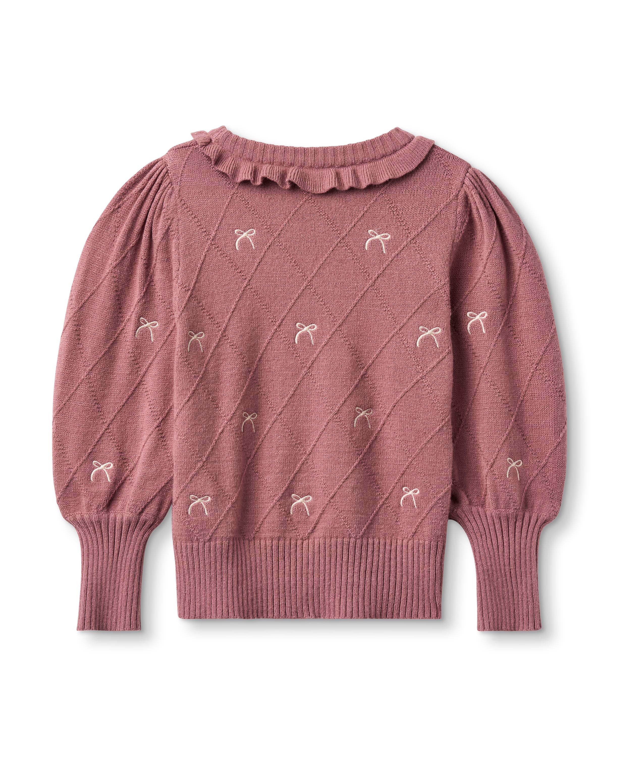 Fliink Alon Bow Blouse - Ash Rose