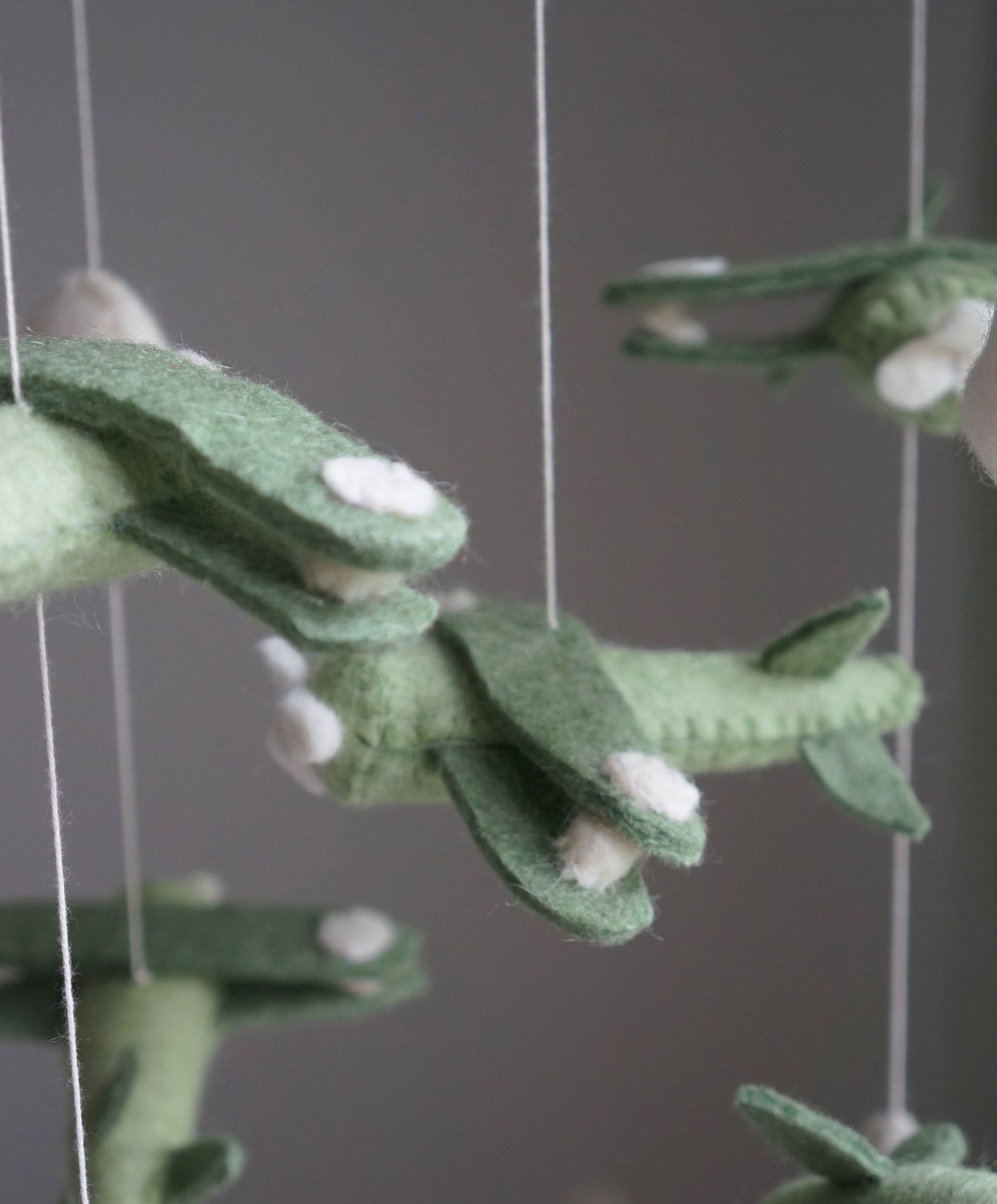 Gamcha Uro med Flyvemaskiner - Grøn