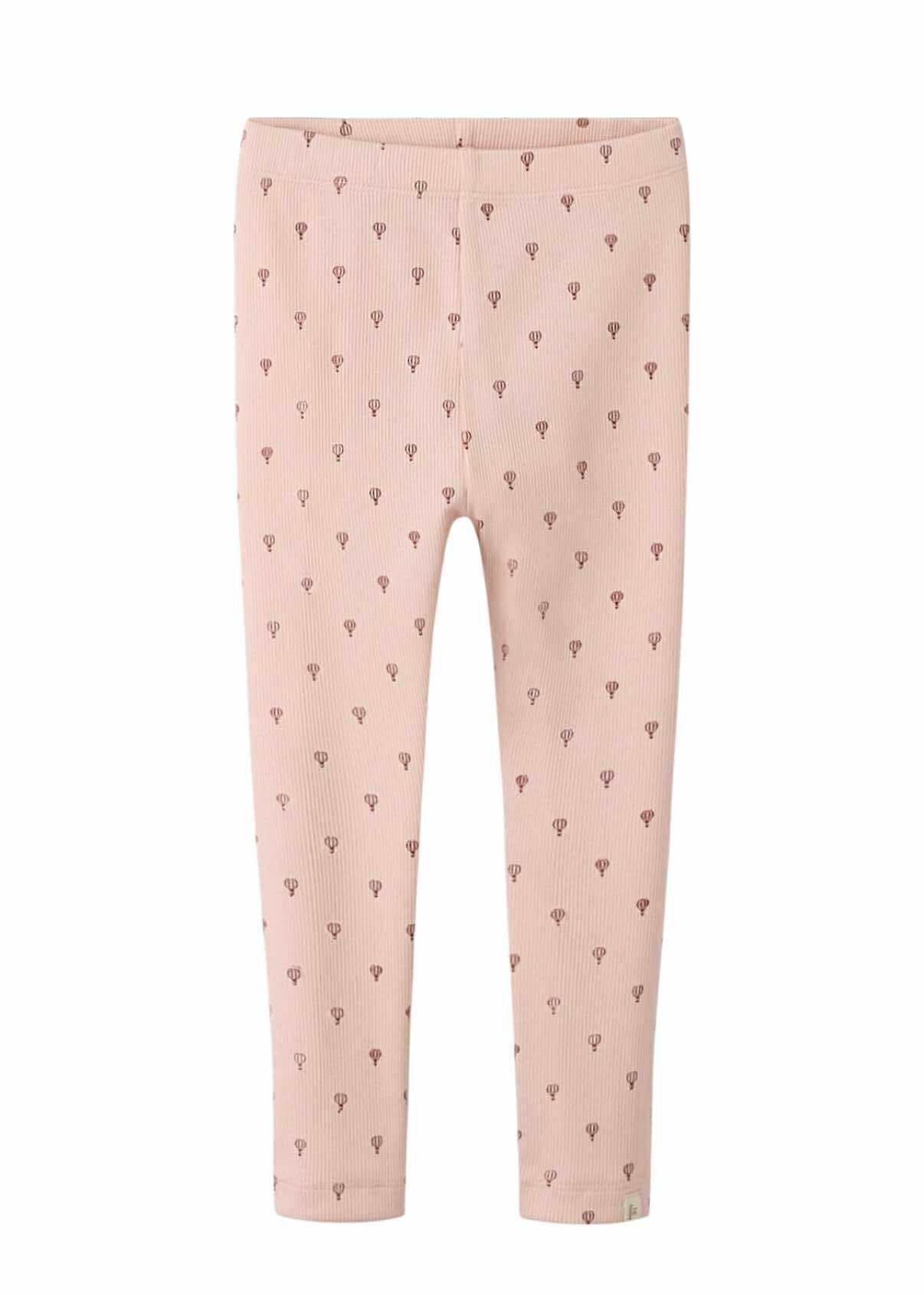 Lil Atelier Gago Kye Slim Leggings - Cameo Rose/Air Balloon