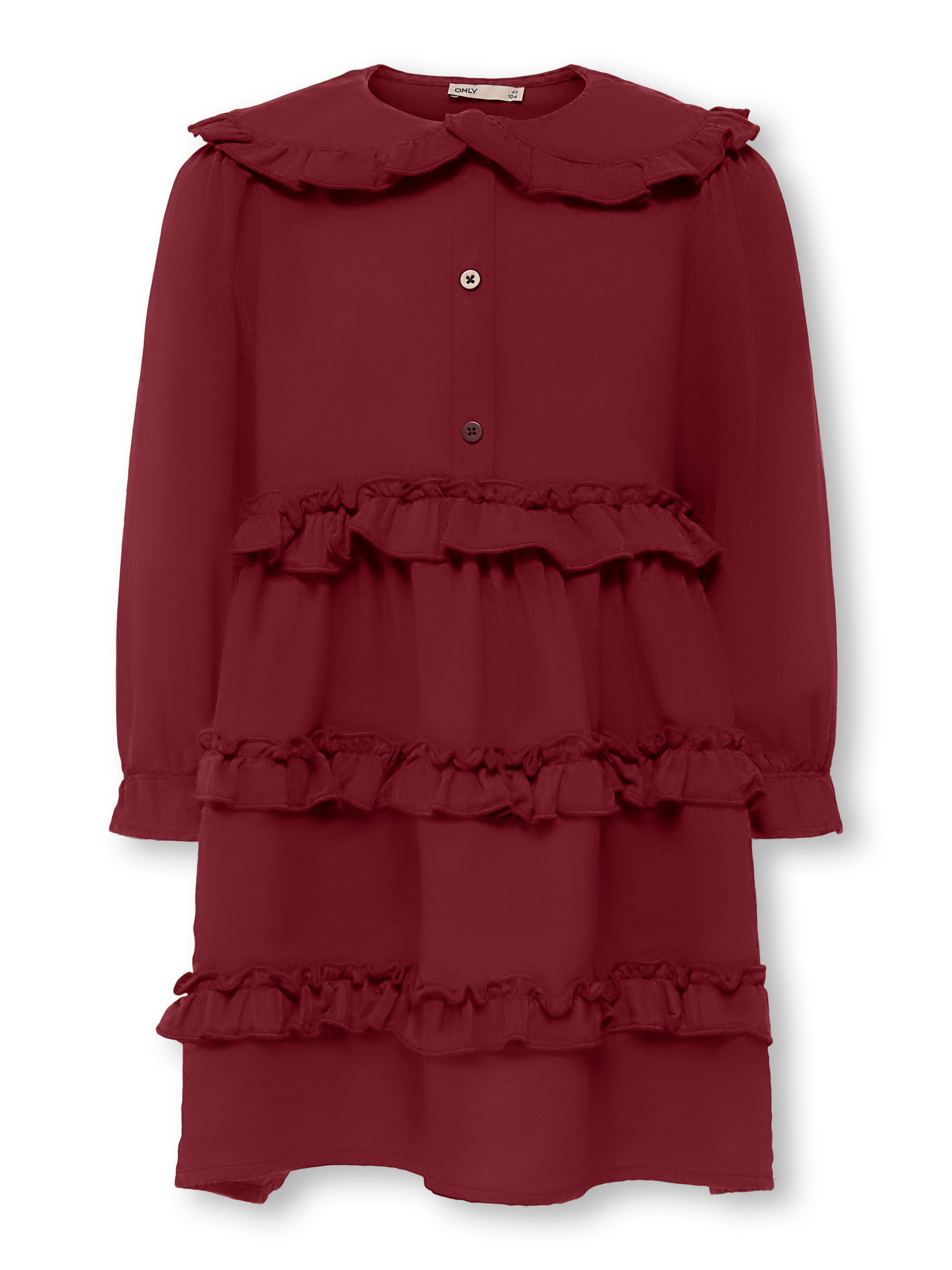 Only Mini Thyra Life Dress - Cabernet