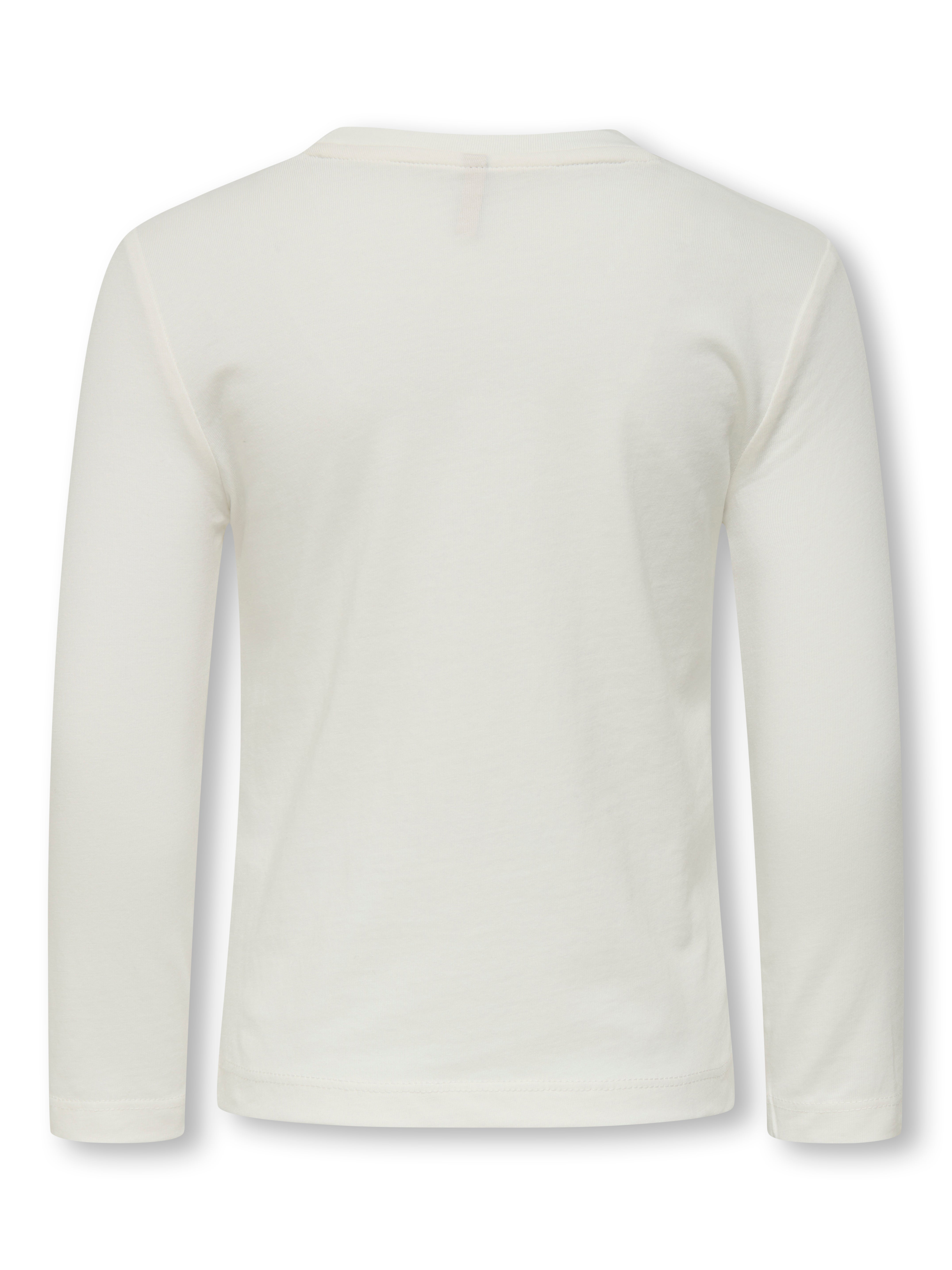 Only Mini Xmas Life Yrsa Christmas Top - Cloud Dancer