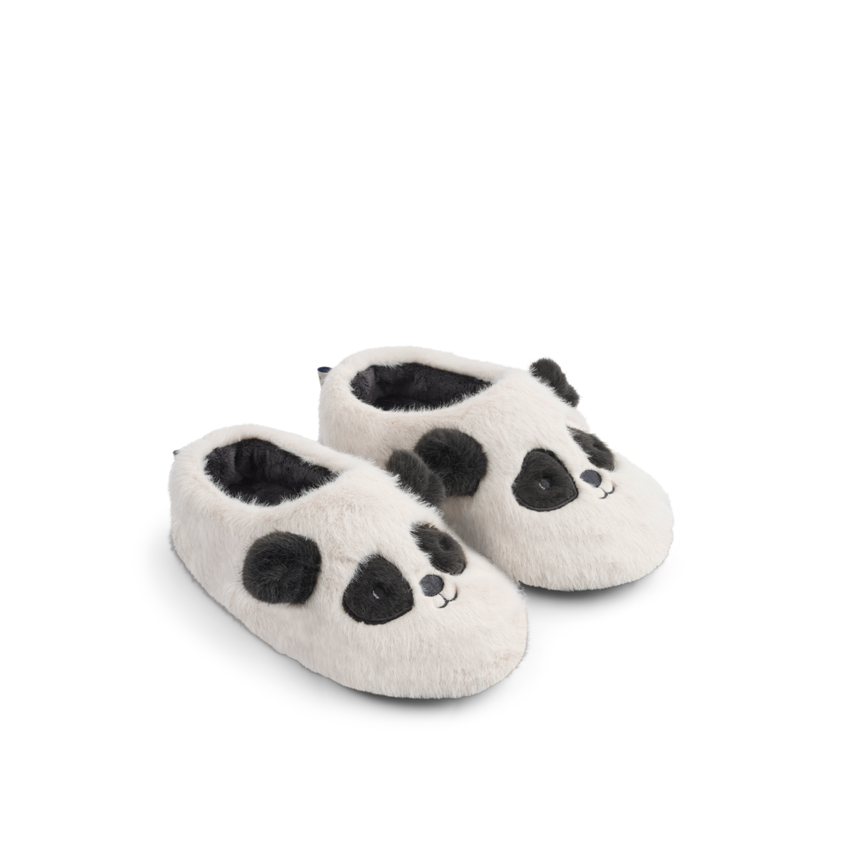 Liewood Aviaja Panda Slippers - Sandy/Dark grey