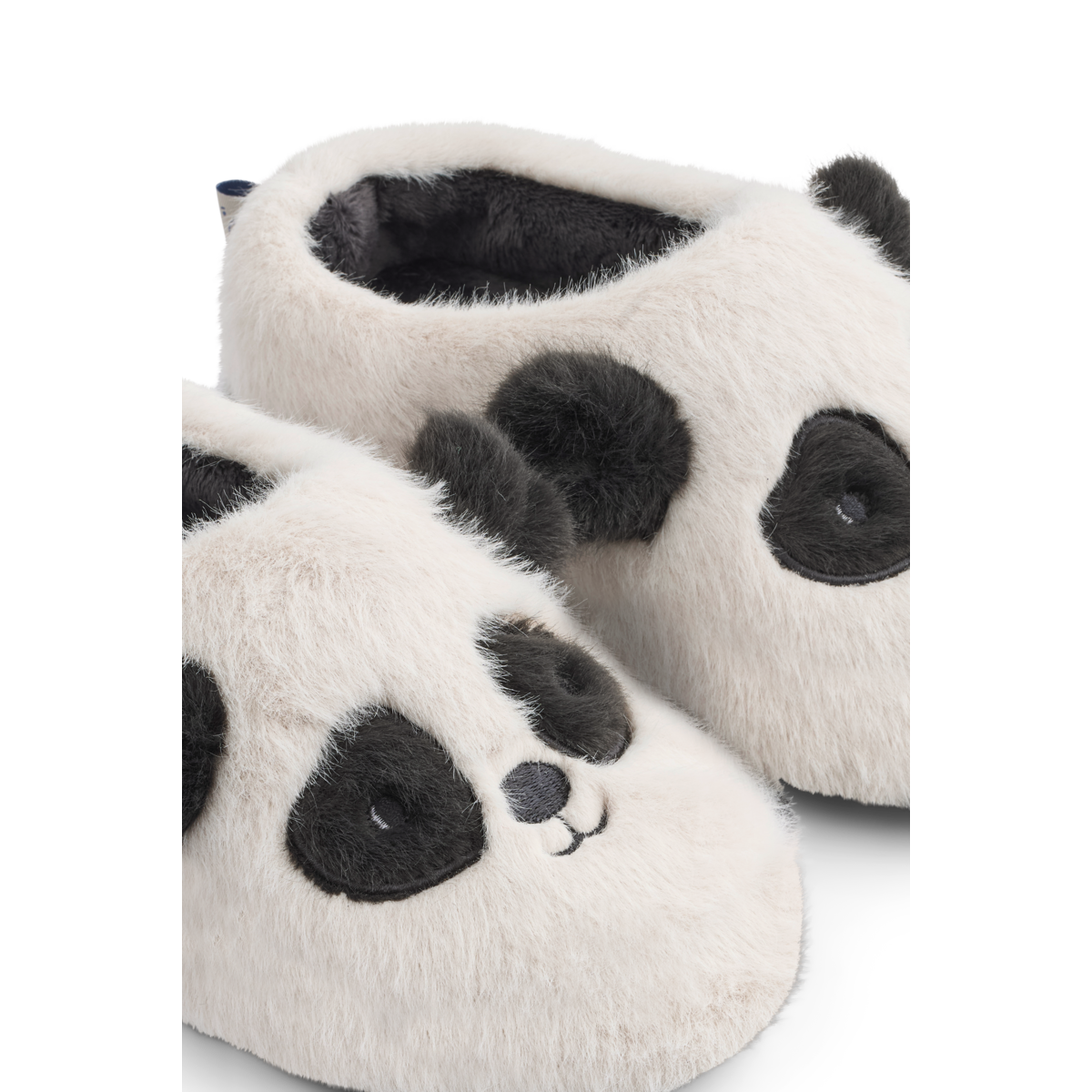 Liewood Aviaja Panda Slippers - Sandy/Dark grey