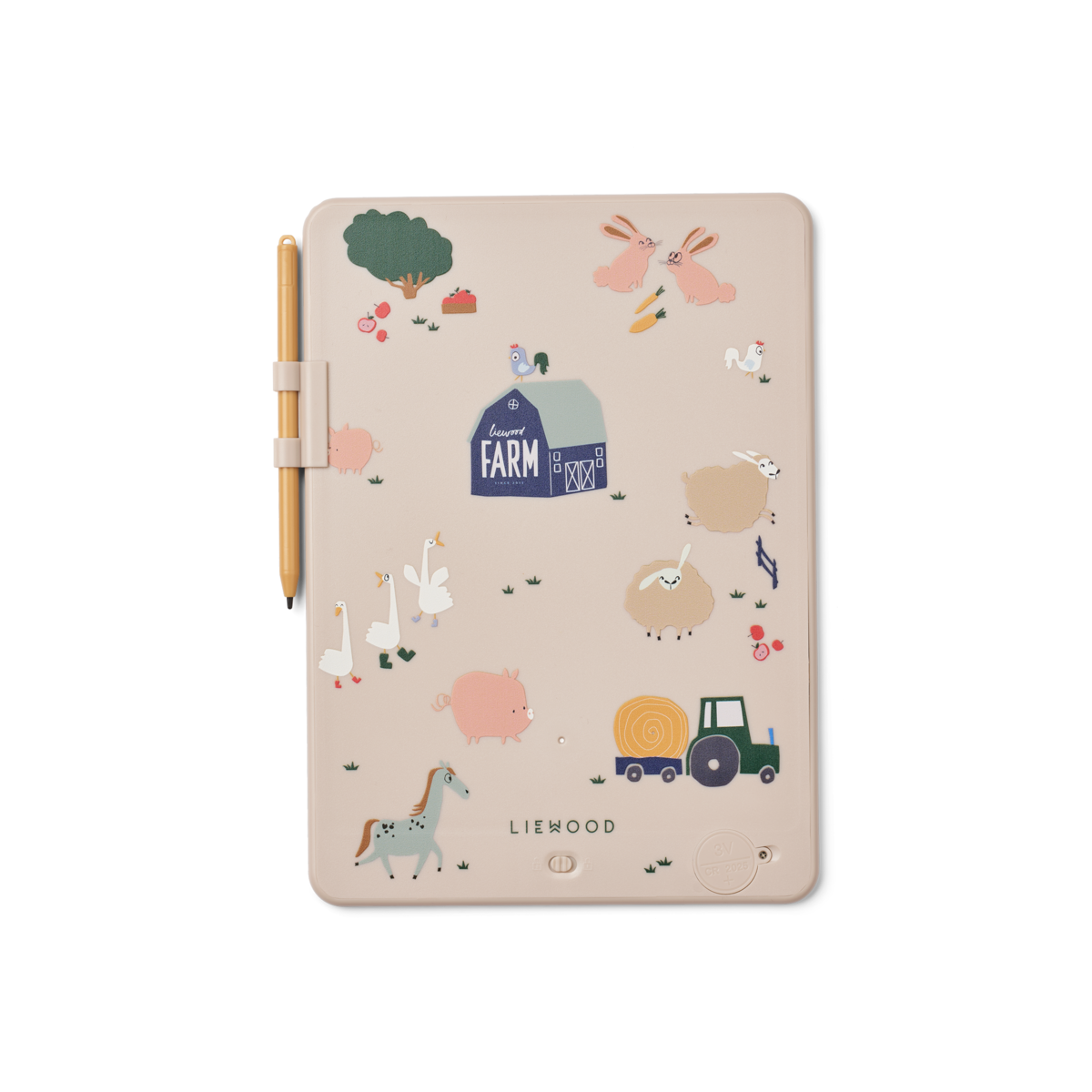 Liewood Zora - Magic Drawing Board 10" - Farmlife / Sandy
