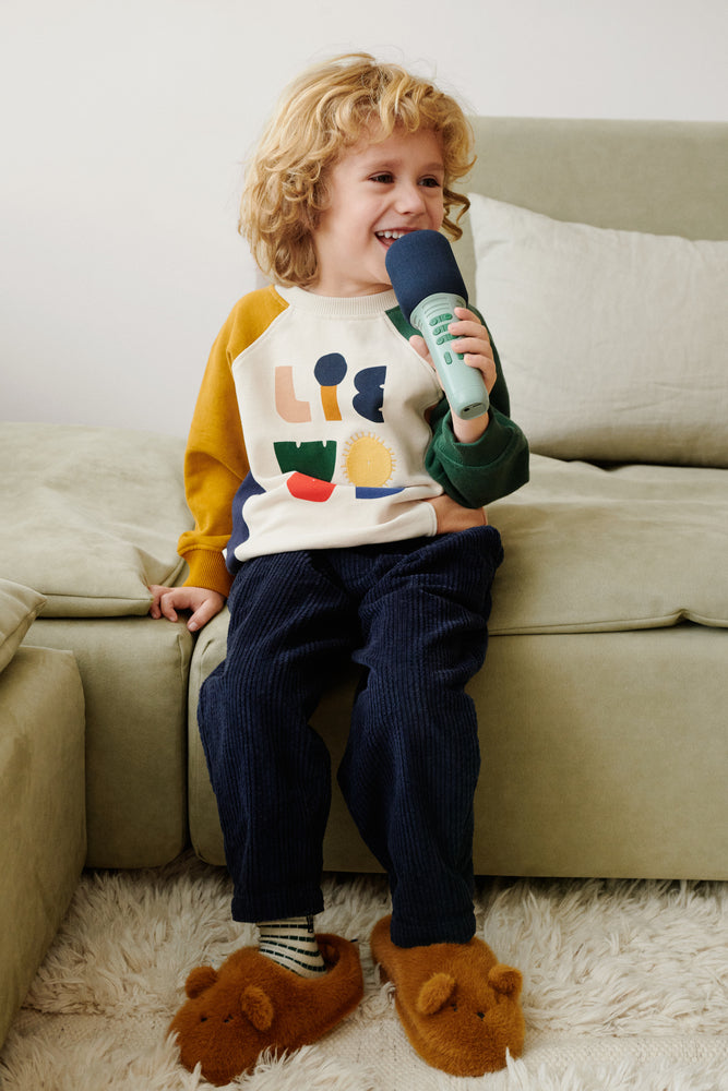 Liewood Aviaja Bjørne Slippers - Golden Caramel