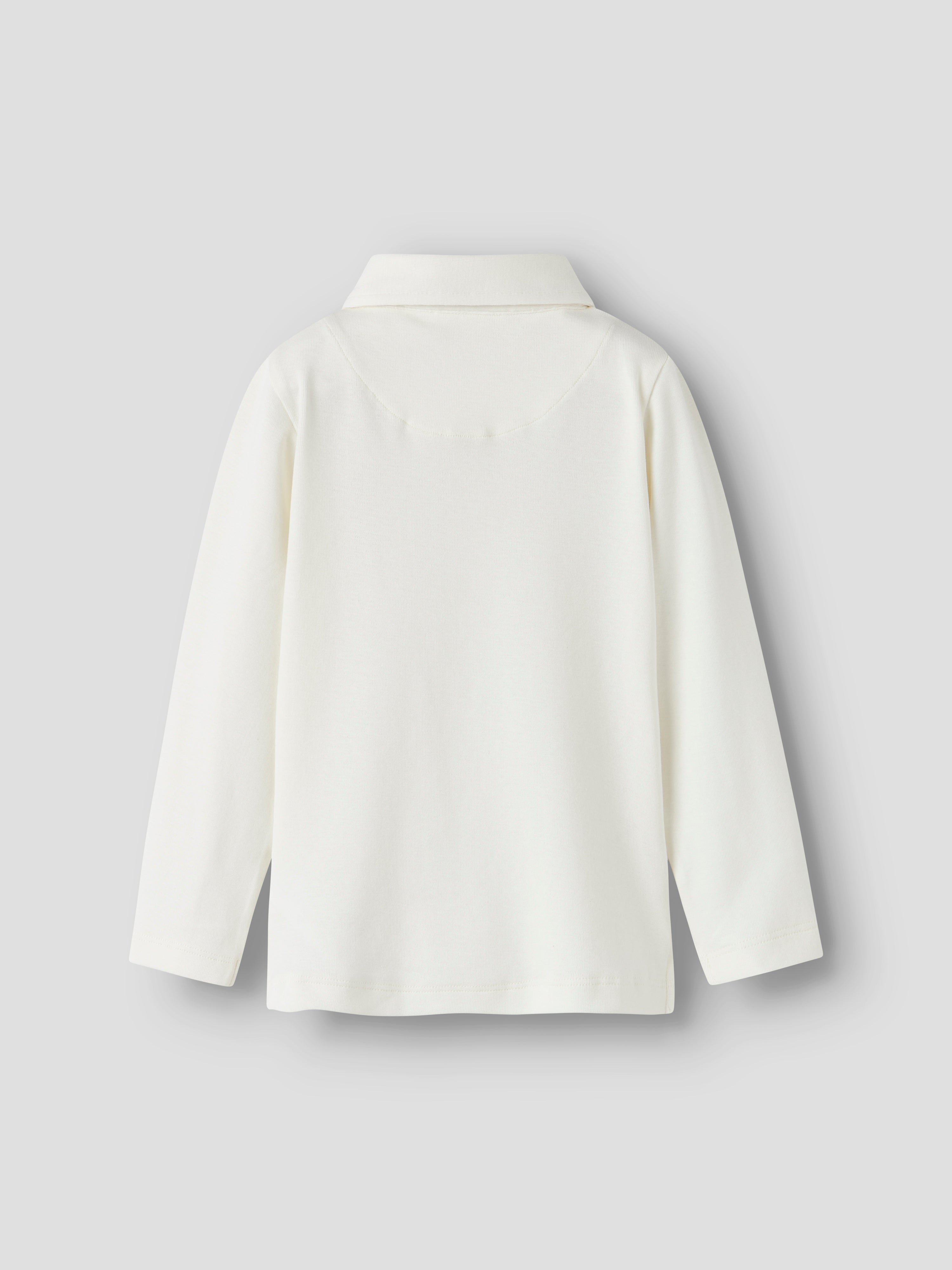Lil Atelier Fundo LS Slim Top - Coconut Milk