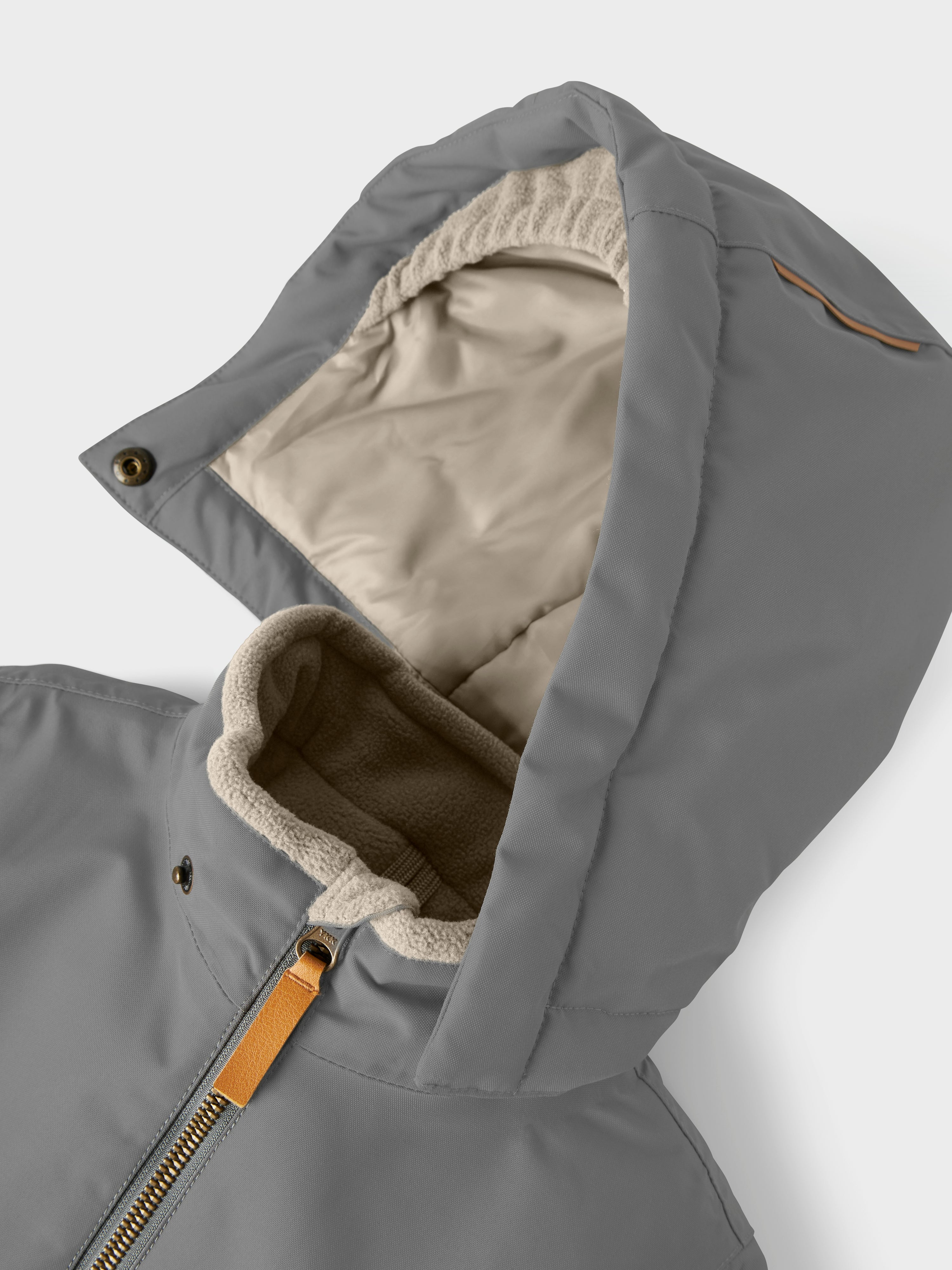Lil Atelier Lasnow10 - Snowsuit FO - Poppy Seed