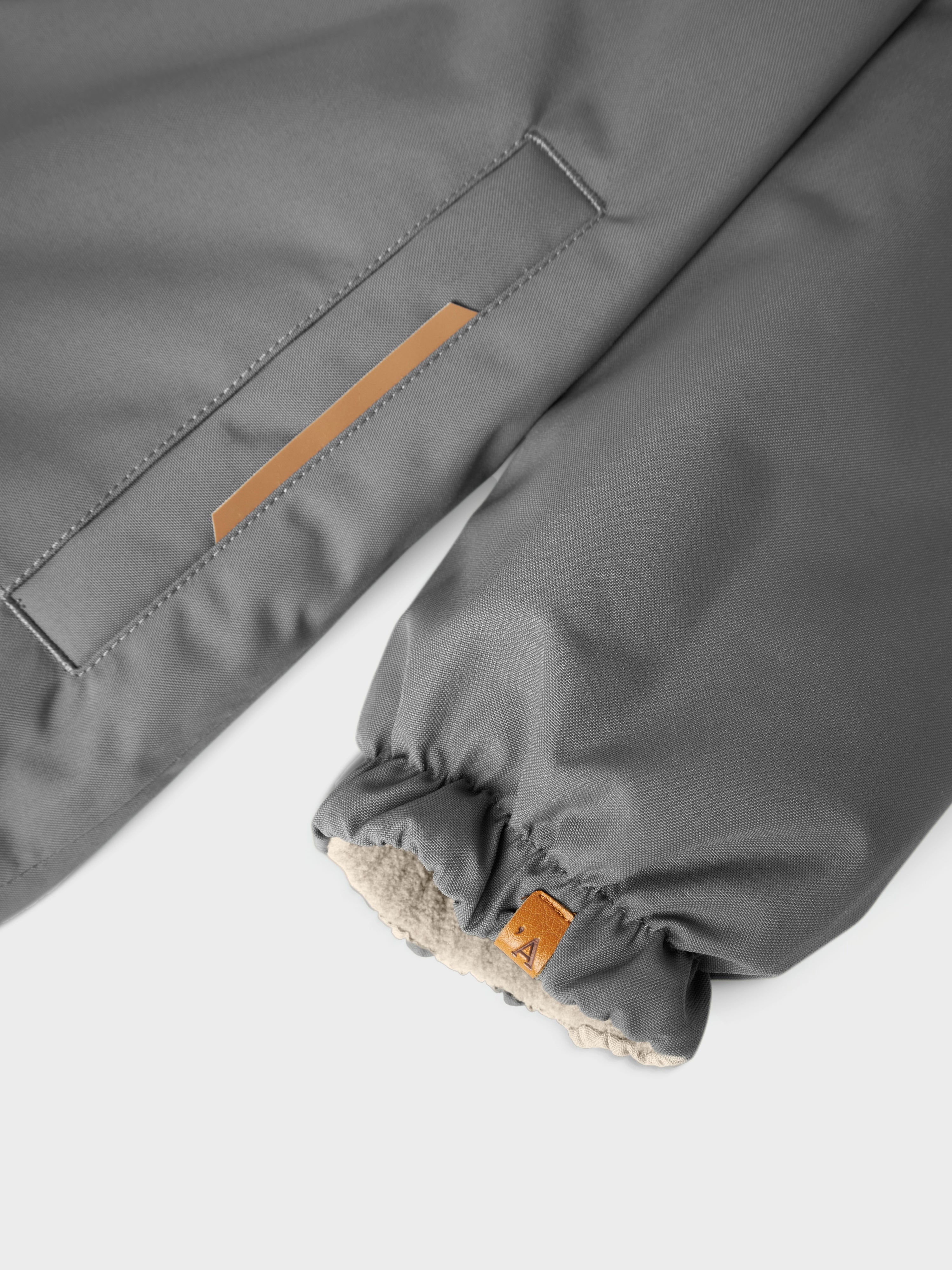 Lil Atelier Lasnow10 - Snowsuit FO - Poppy Seed