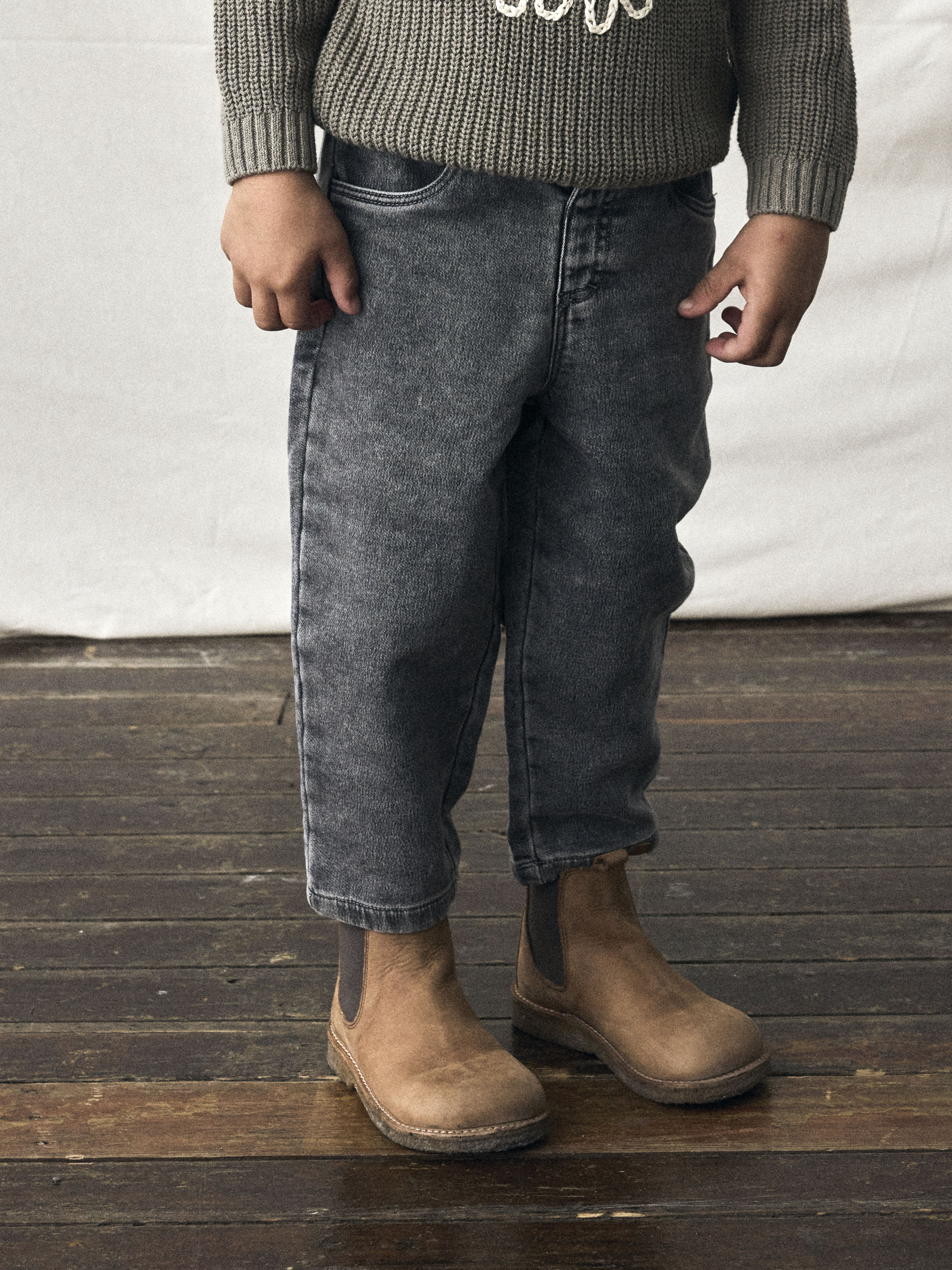 Lil Atelier - Lulia Loose Jeans - Medium Grey Denim