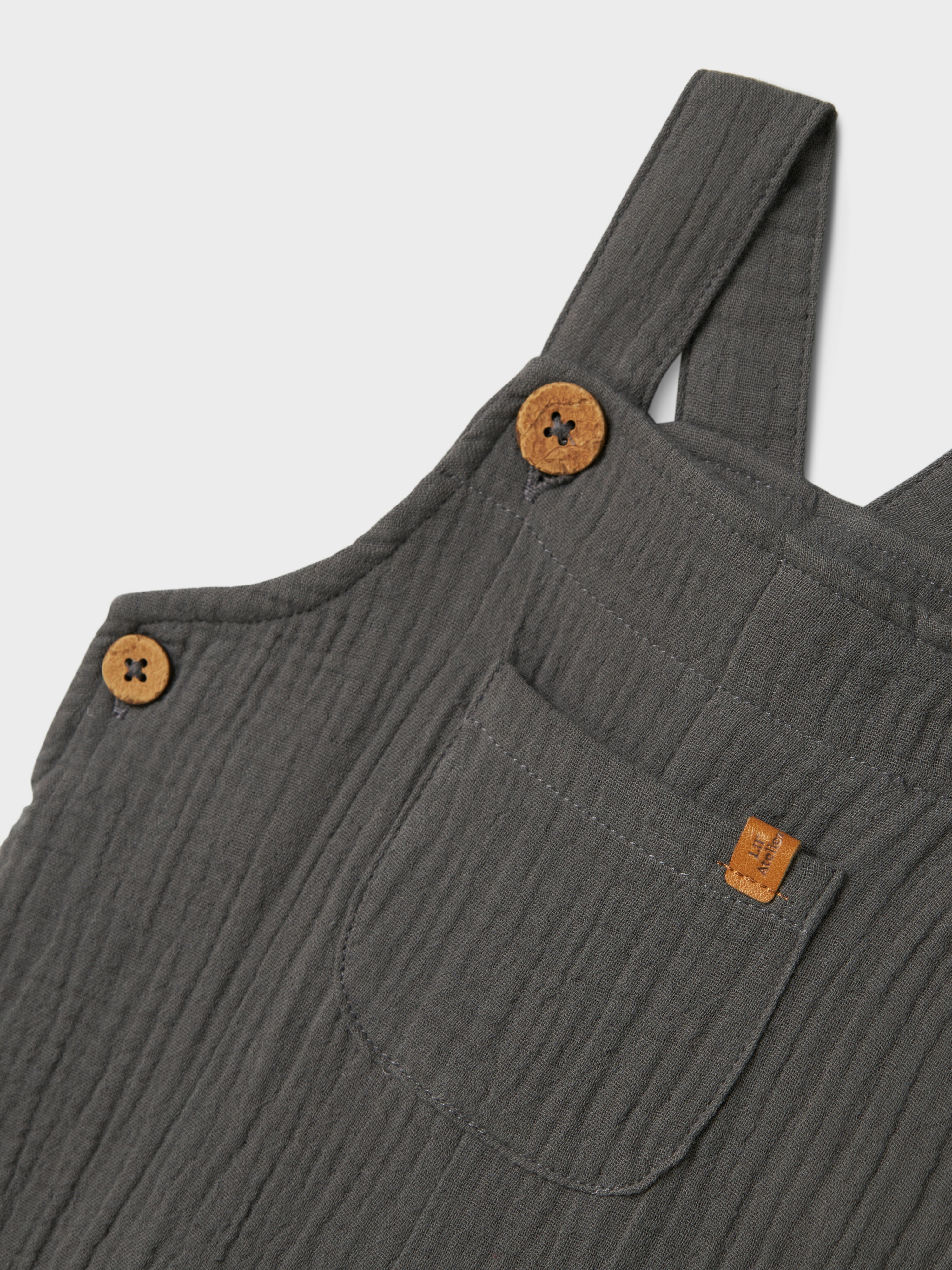 Lil Atelier Loros Overall - Poppy Seed