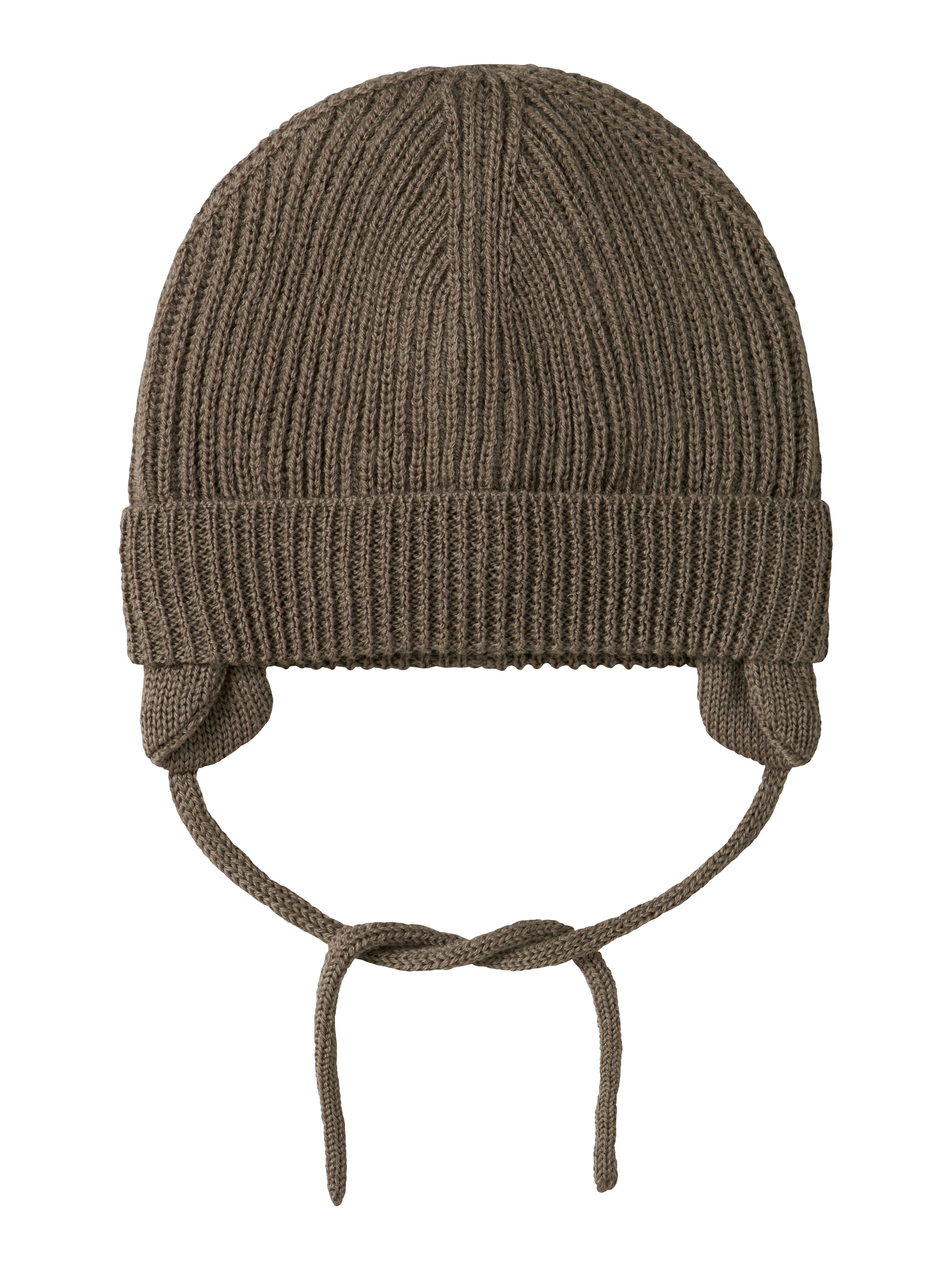 Lil Atelier Nanson Knit Hat - Shitake