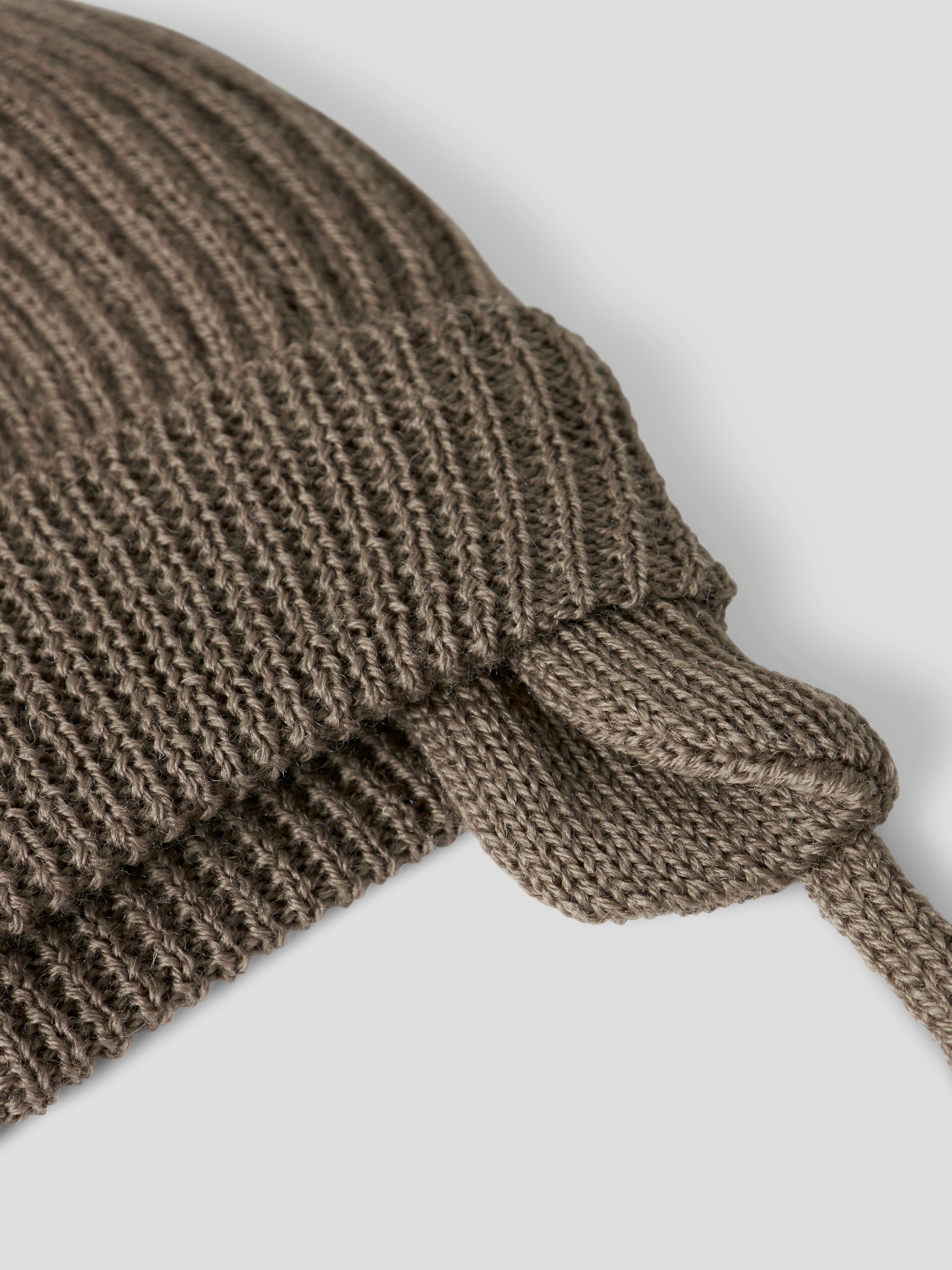 Lil Atelier Nanson Knit Hat - Shitake