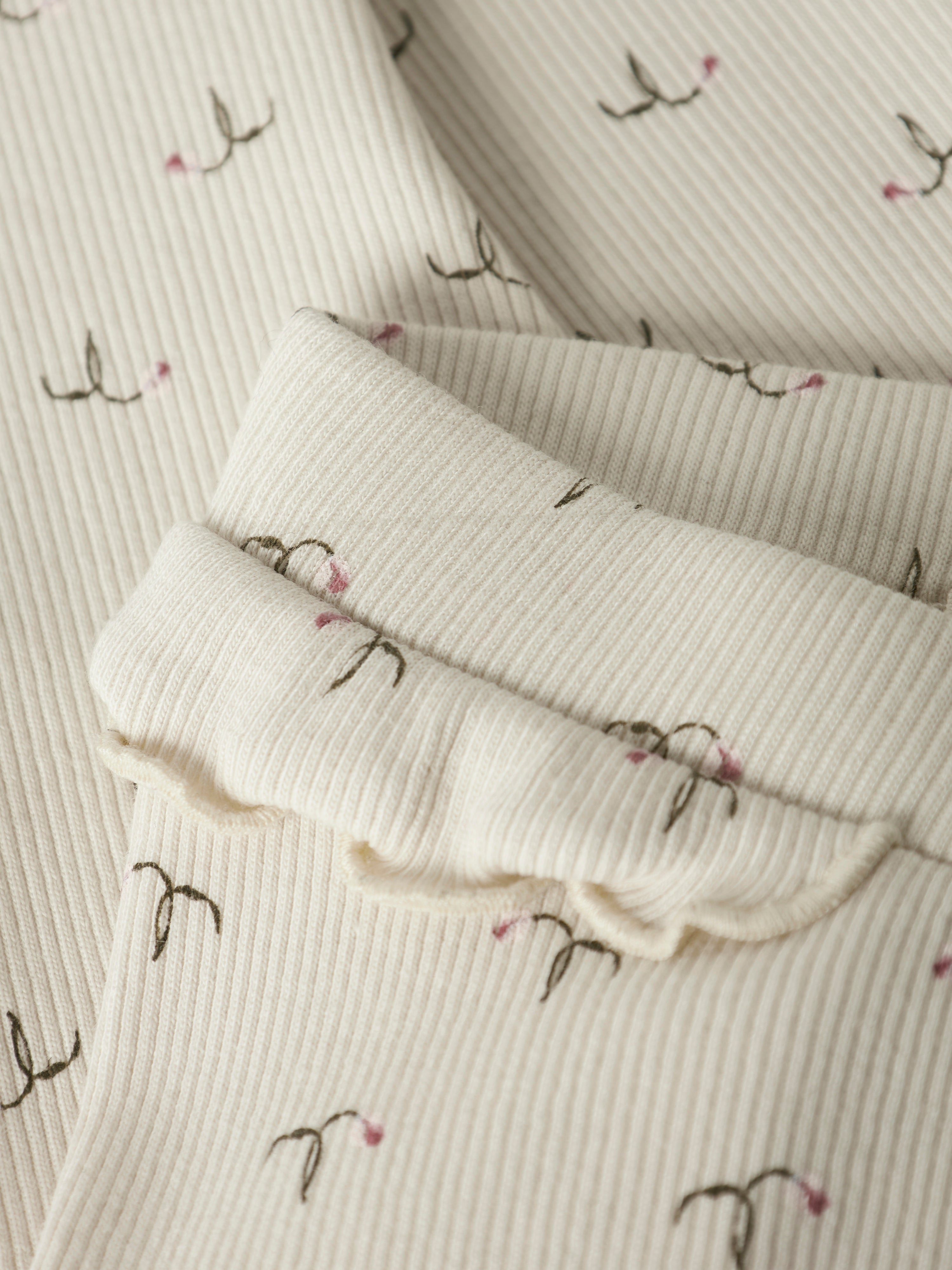 Lil Atelier Gago Kef Slim Leggings - Almost Mauve/Tulip