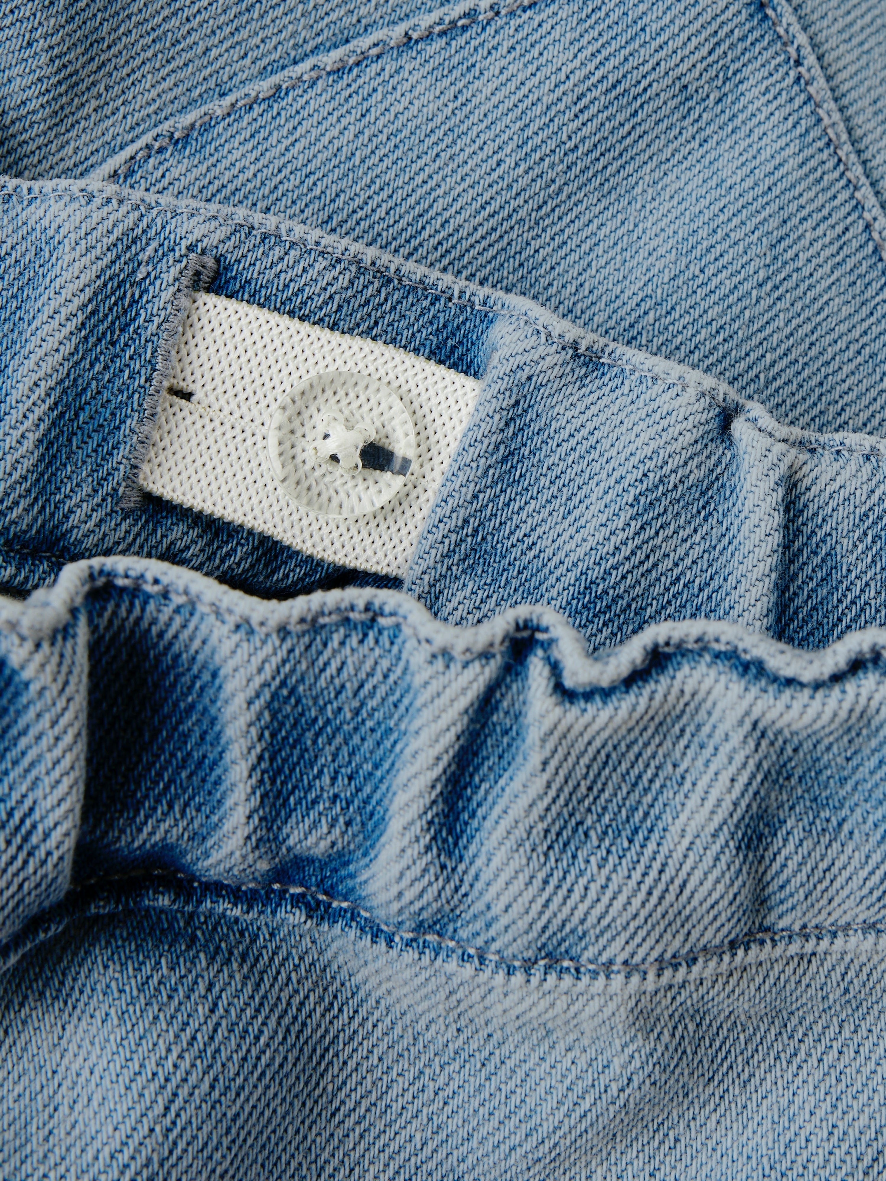 Lil Atelier Lulia Loose Denim Jeans - Medium Blue Denim