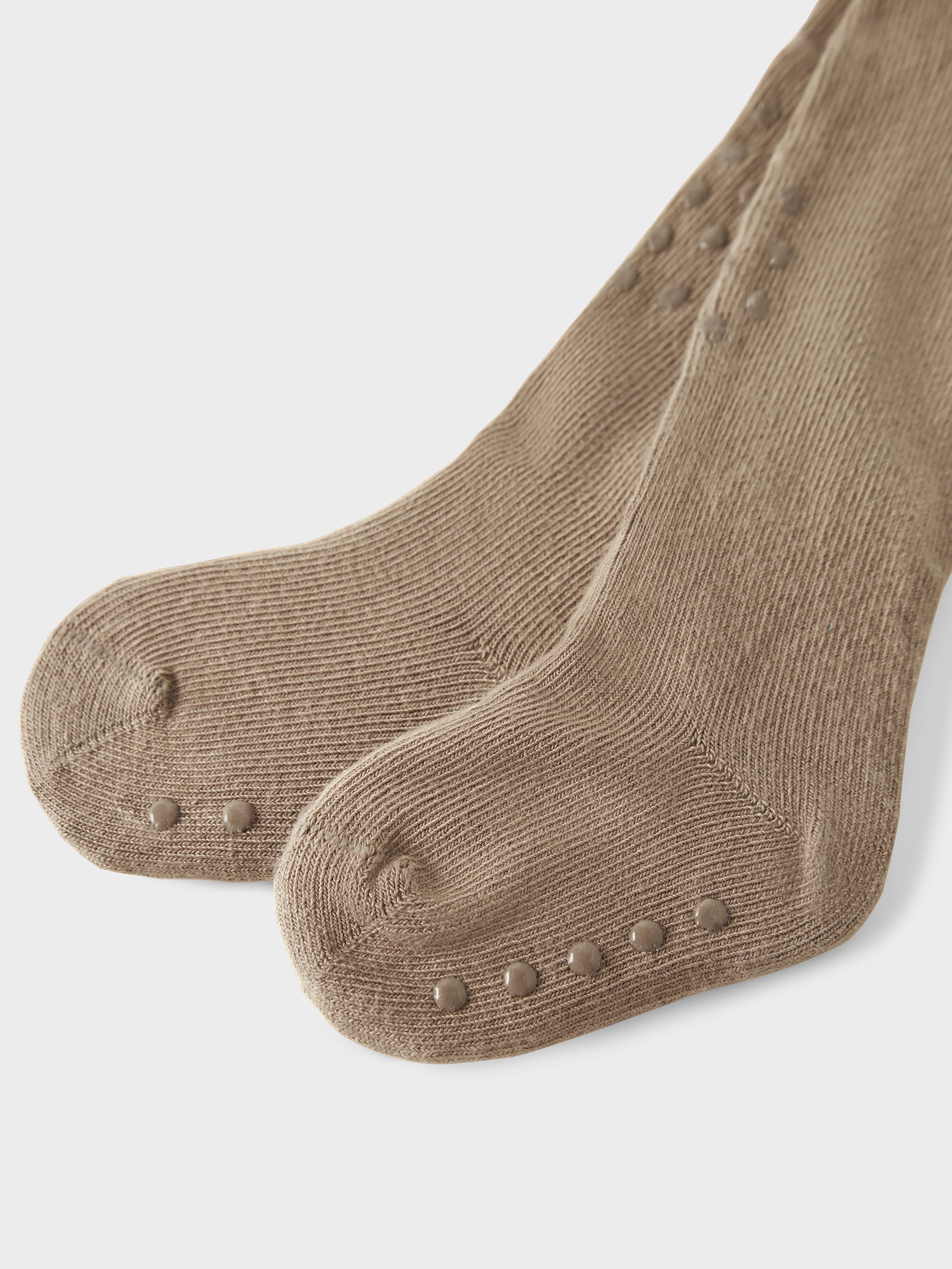 Lil Atelier Funa Strømpebukser - Sepia Tint