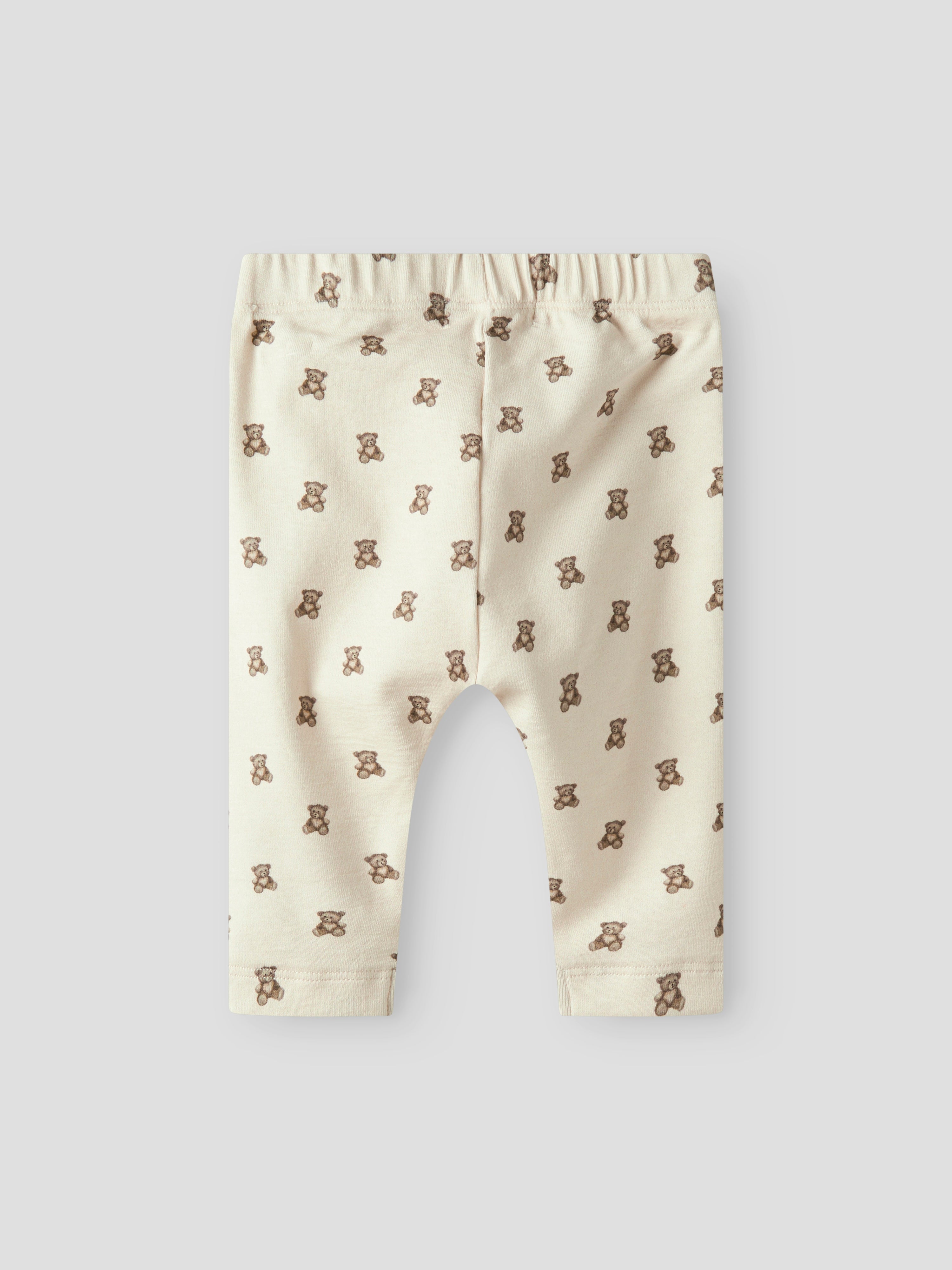 Lil Atelier Gayo Eli Pants - Turtledove/Teddybear
