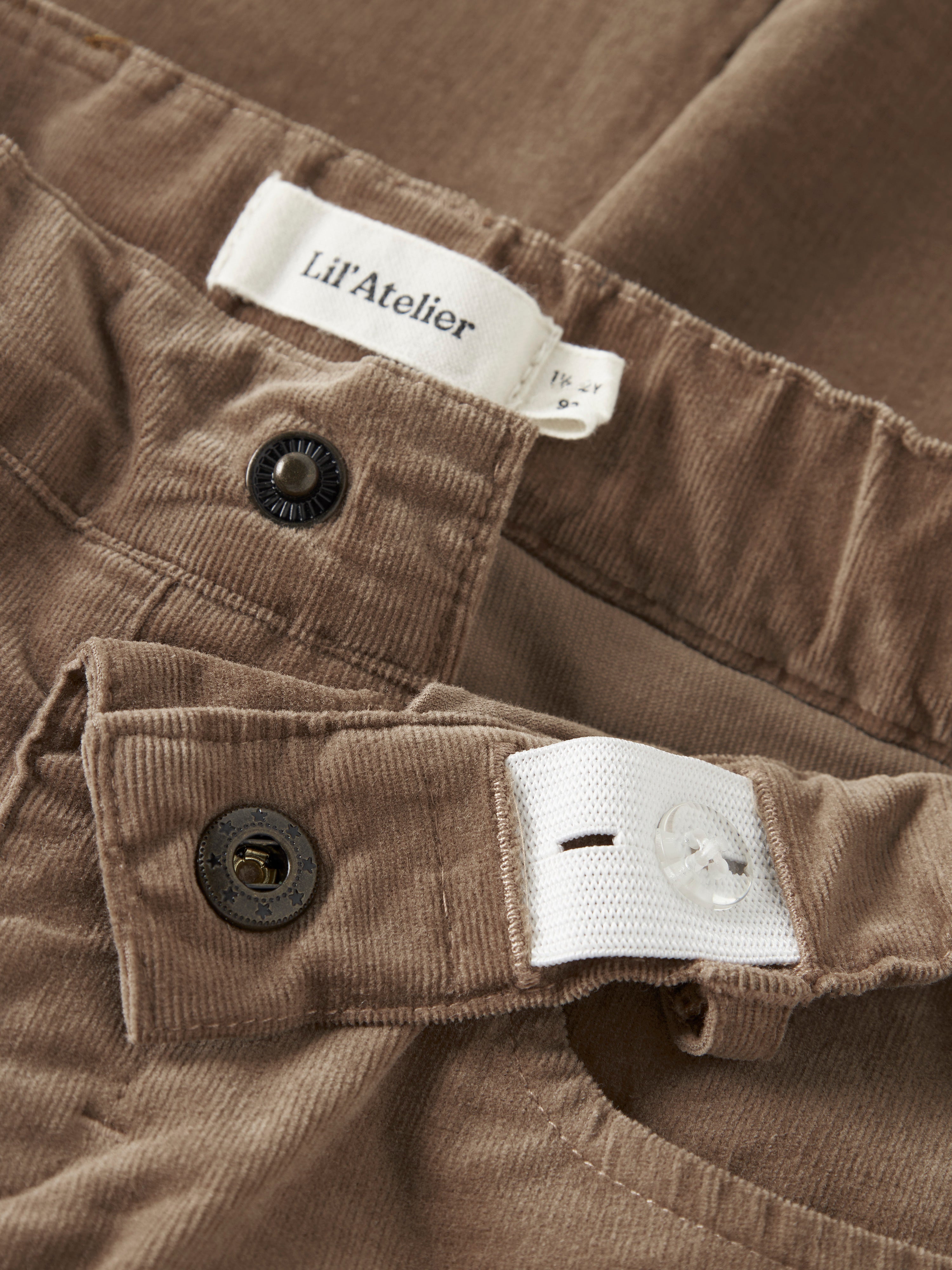 Lil Atelier Ryansomba - Cord Pant - Teak